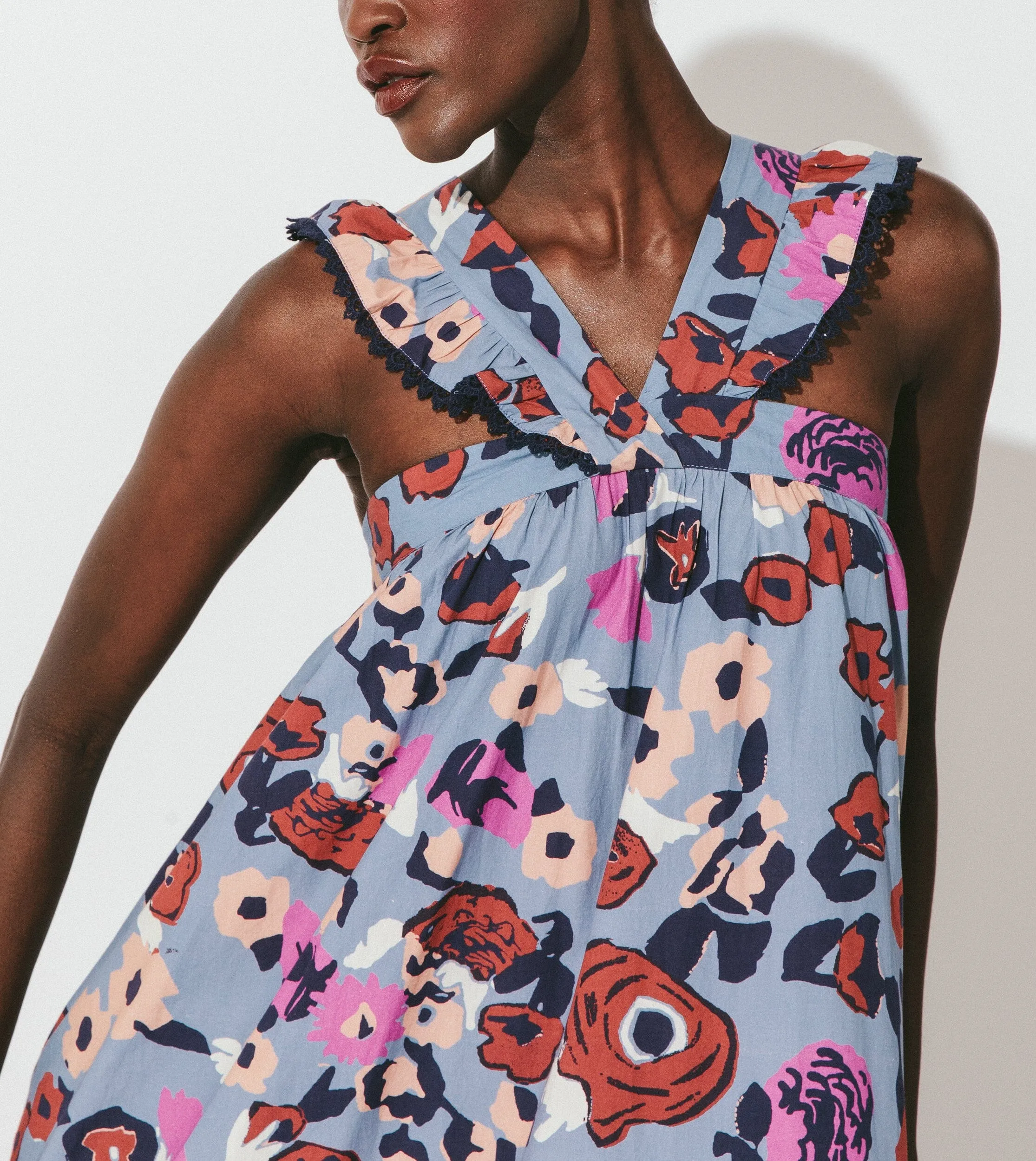 Hedy Midi Dress | Waterlily sold by Cleobella product image thumbnail 5