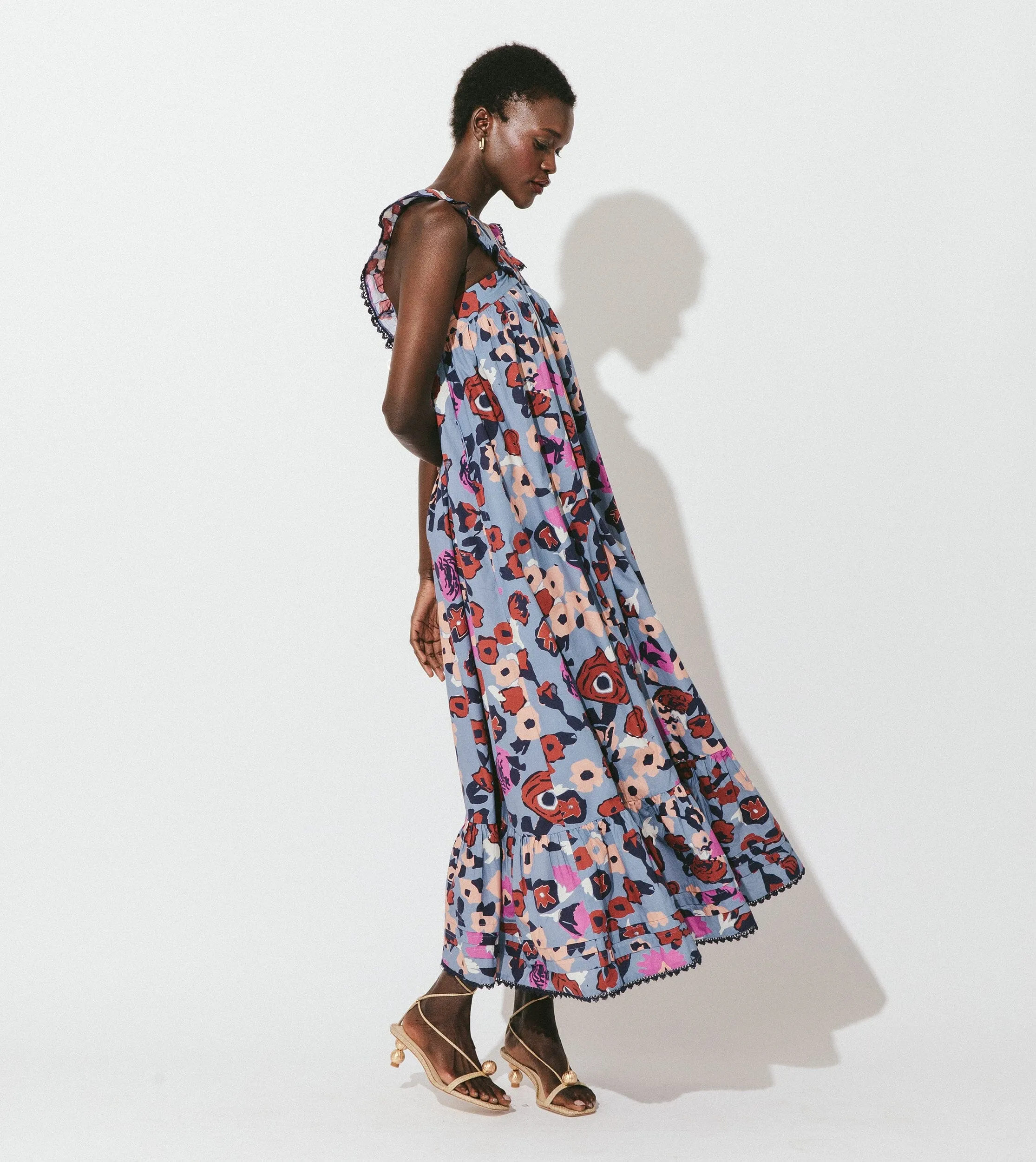 Hedy Midi Dress | Waterlily sold by Cleobella product image thumbnail 4