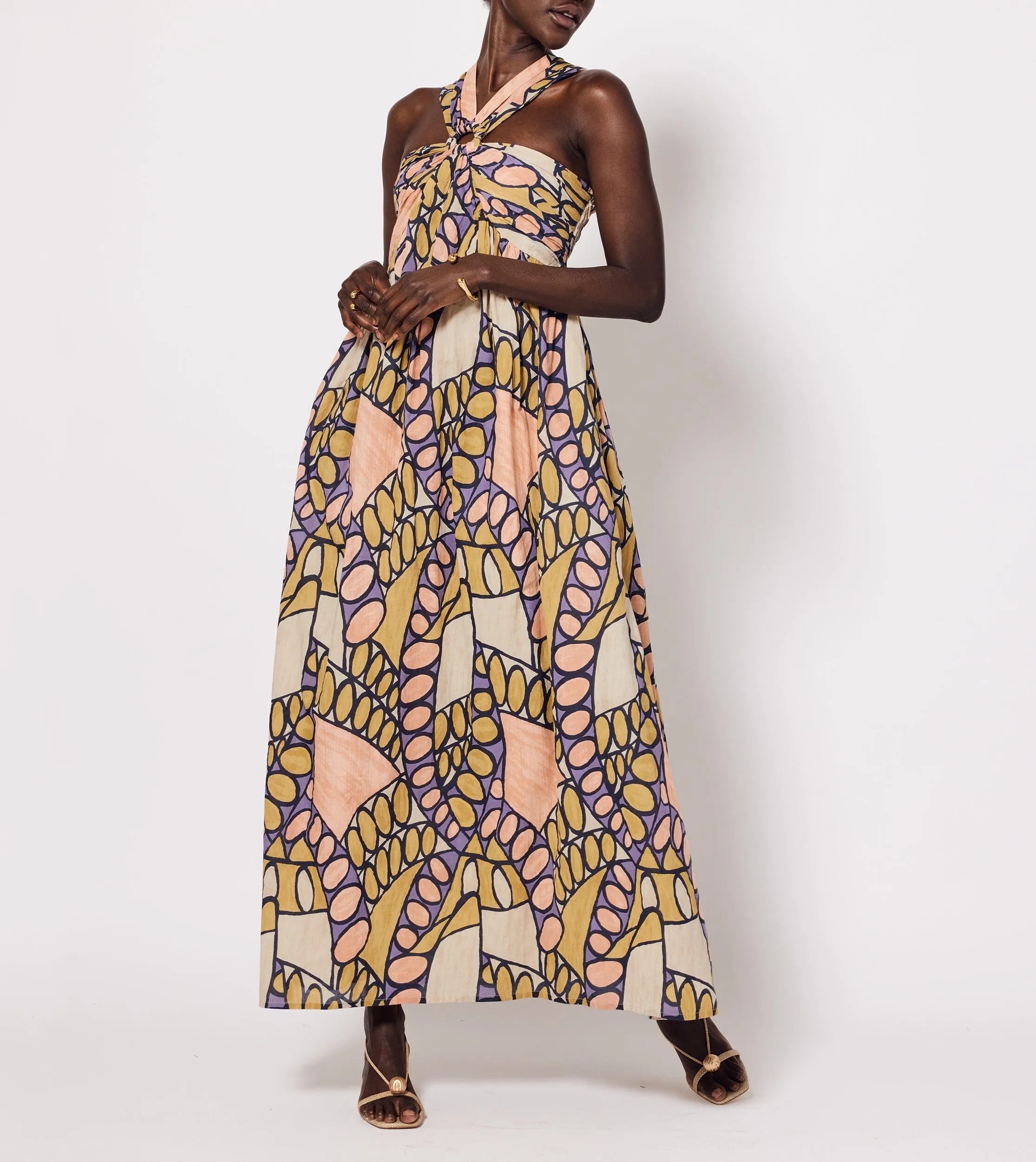 Zola Maxi Dress | Saguaro sold by Cleobella product image thumbnail 3