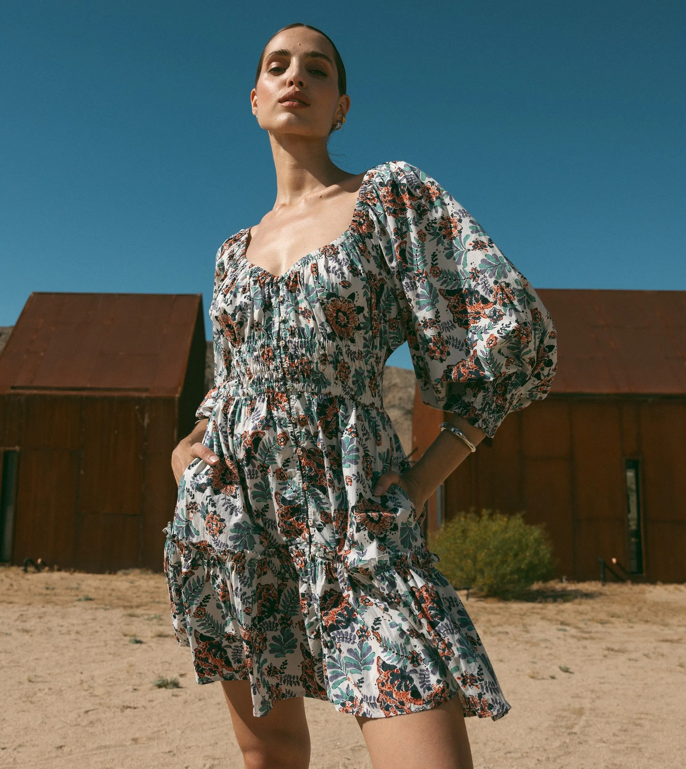 Maxine Mini Dress | Miramonte sold by Cleobella product image thumbnail 2