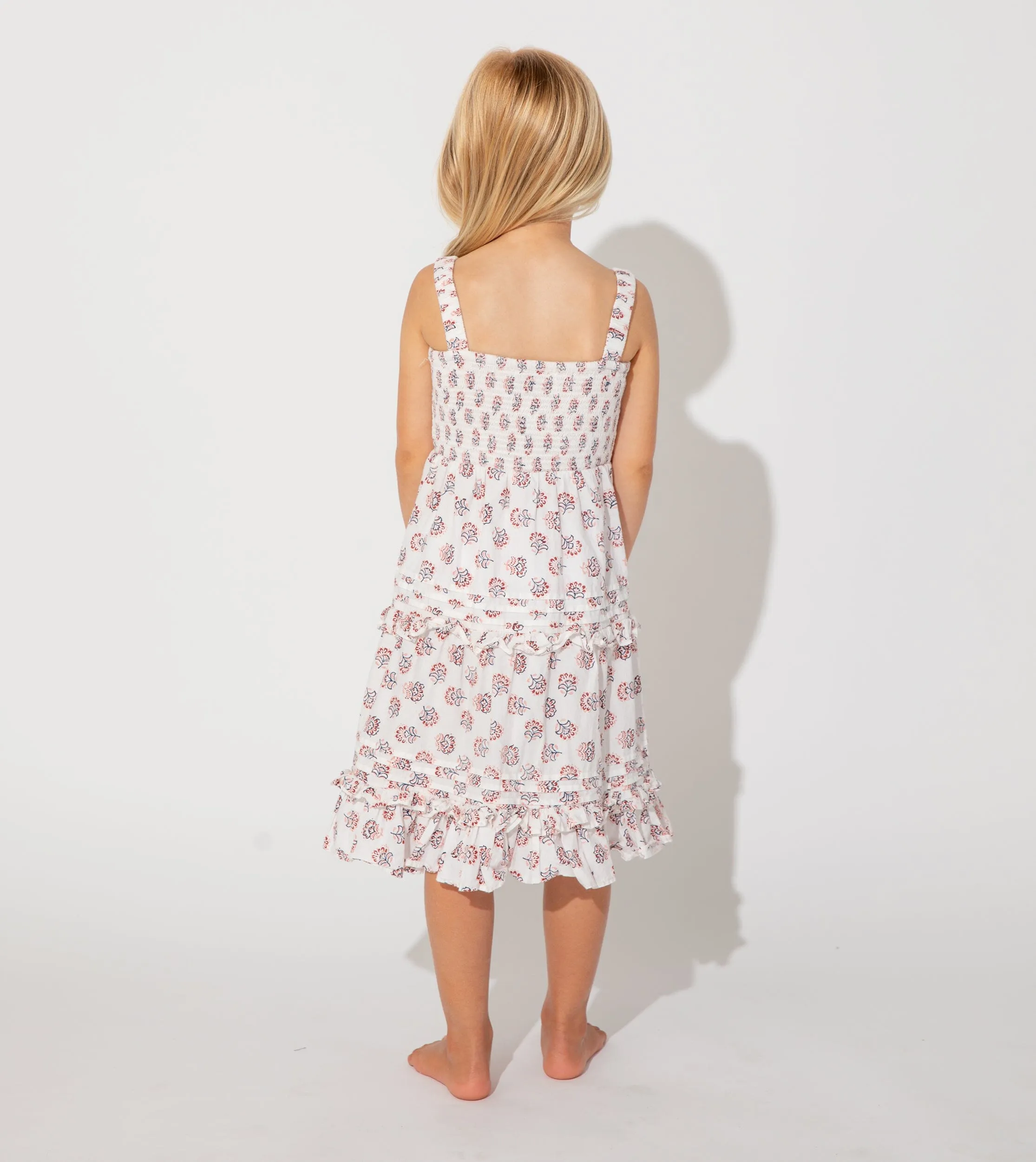 Littles Abigail Dress | Belize Blossom sold by Cleobella product image thumbnail 3