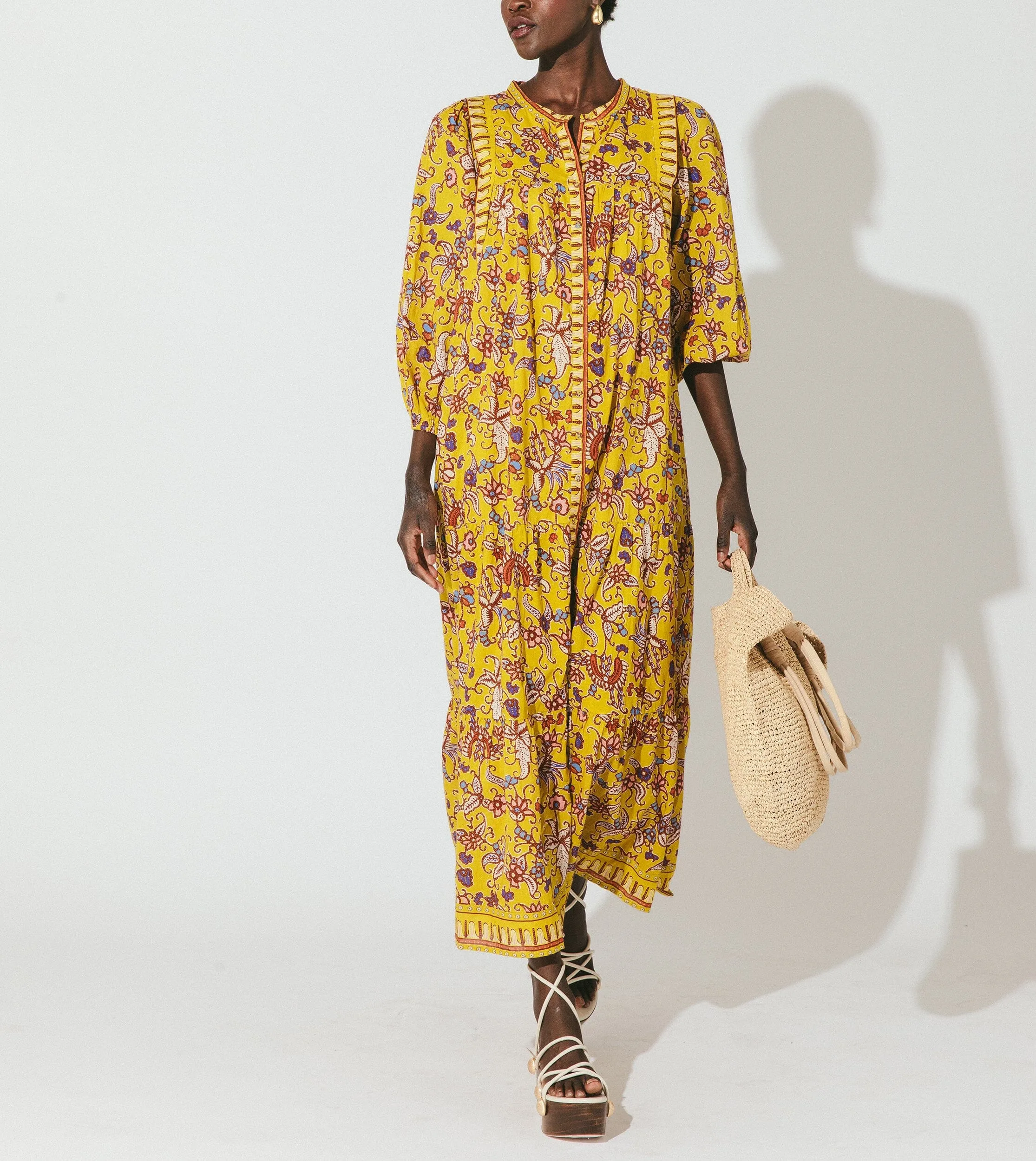 Dinah Ankle Dress | Evora sold by Cleobella product image thumbnail 3