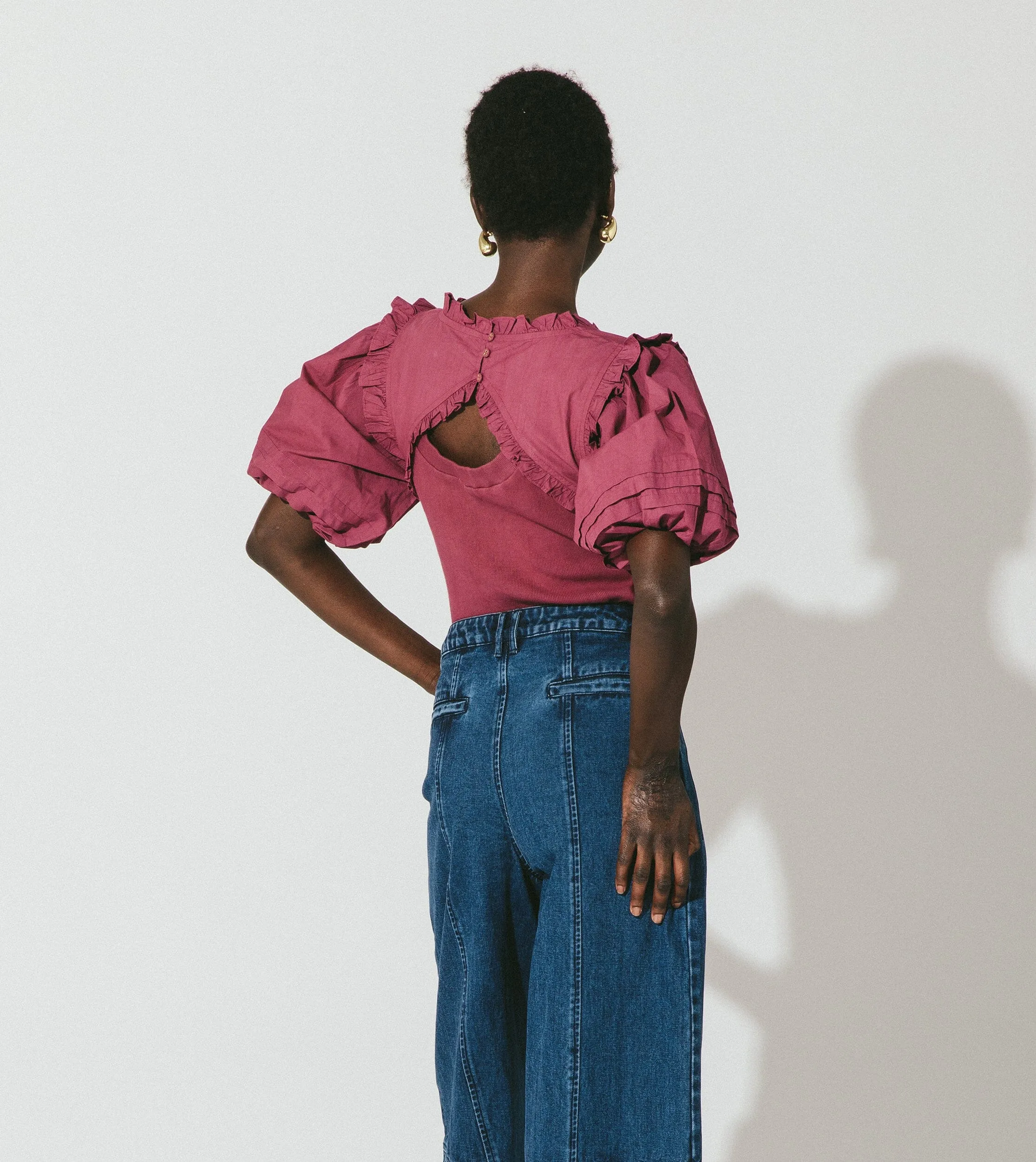 Lois Top | Plum sold by Cleobella product image thumbnail 4