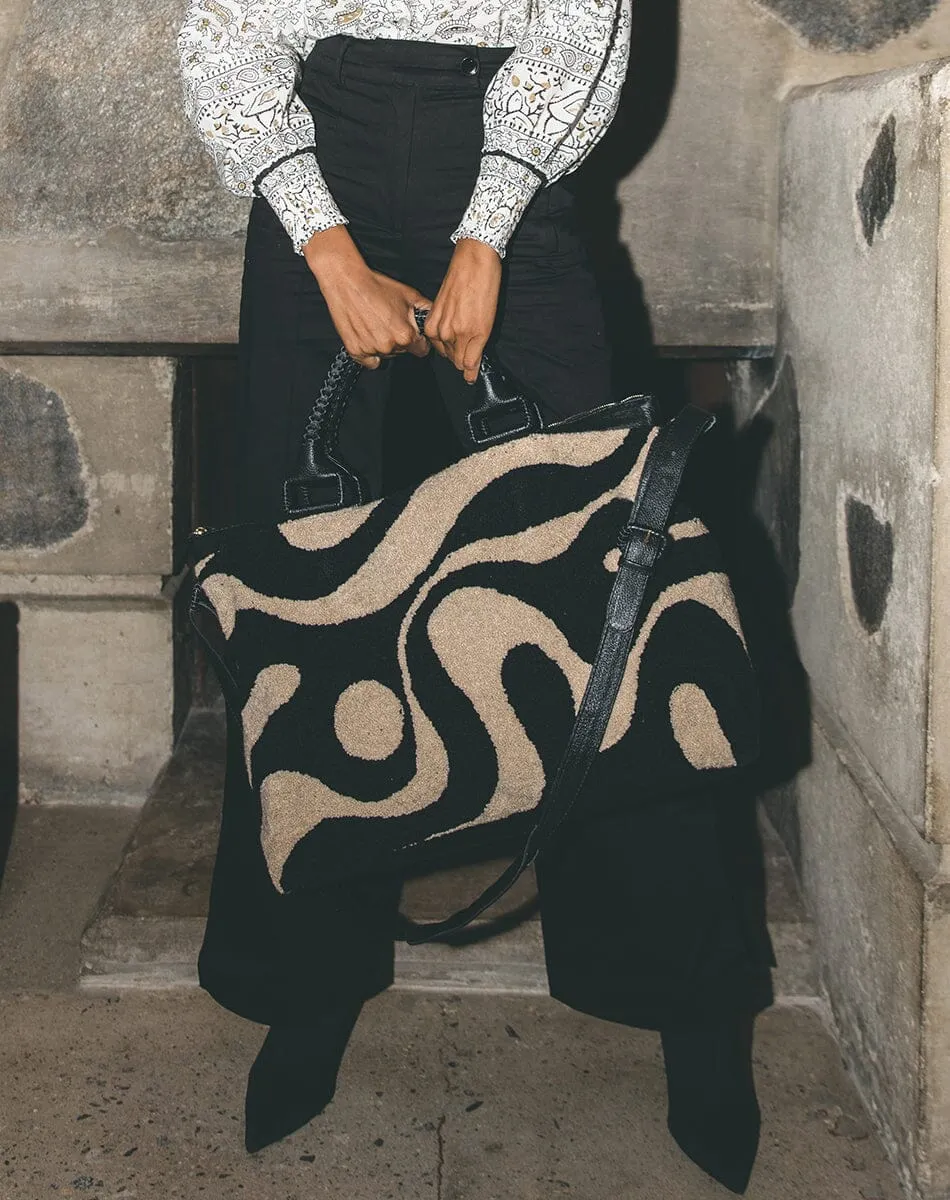 Weekender | Abstract Yin-Yang sold by Cleobella product image thumbnail 4