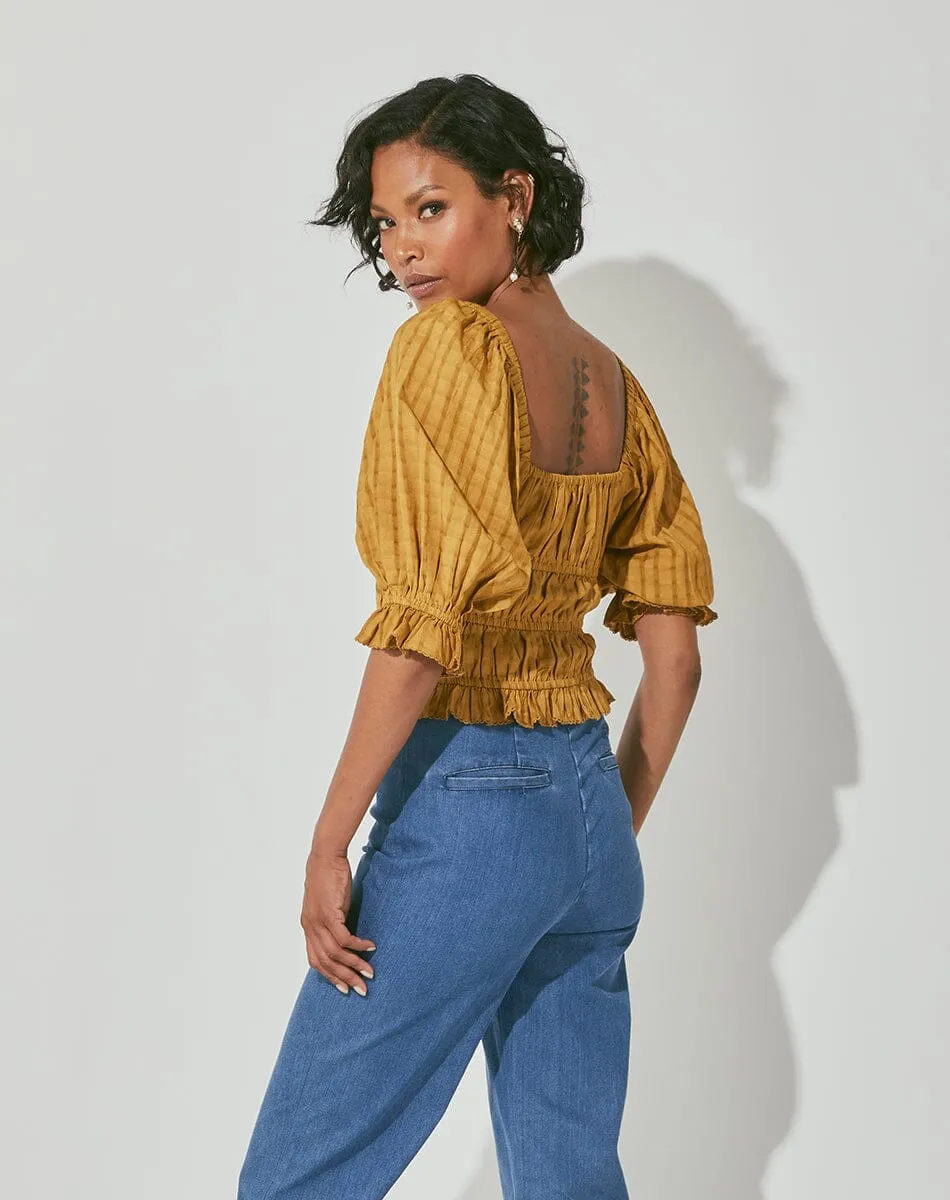 Rebecca Blouse | Goldie sold by Cleobella product image thumbnail 3