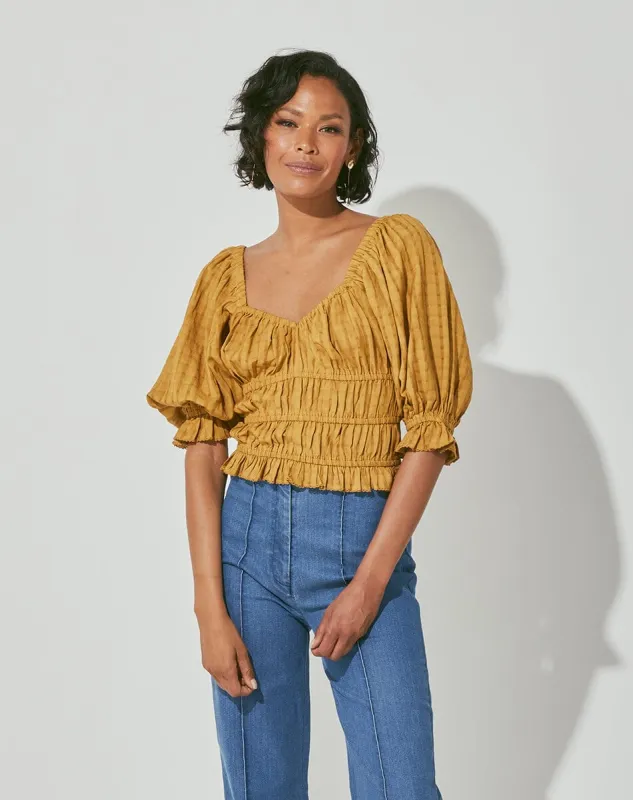 Rebecca Blouse | Goldie sold by Cleobella