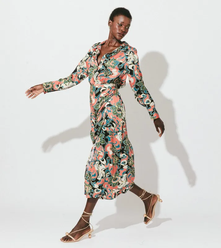 Edna Midi Dress | Gypsy Bloom sold by Cleobella