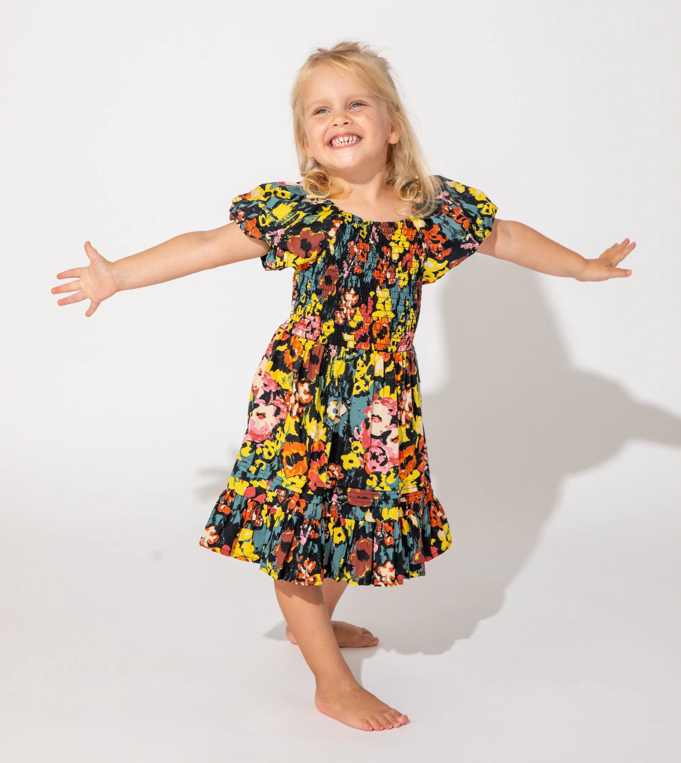 Littles Coralie Dress | Monet sold by Cleobella product image thumbnail 3