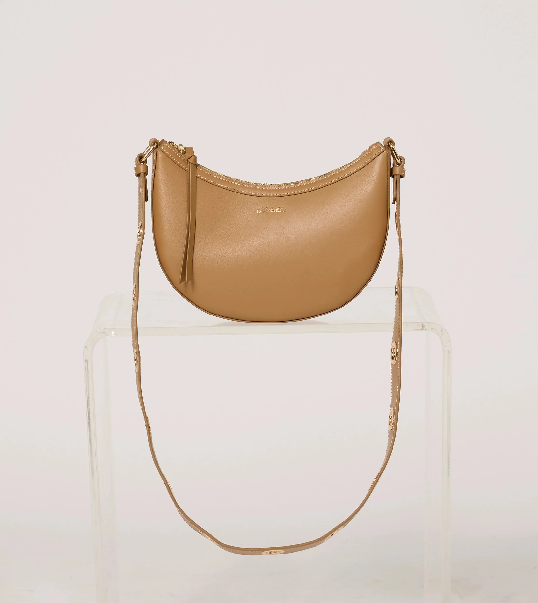 Lyon Crossbody | Caramel sold by Cleobella product image thumbnail 4