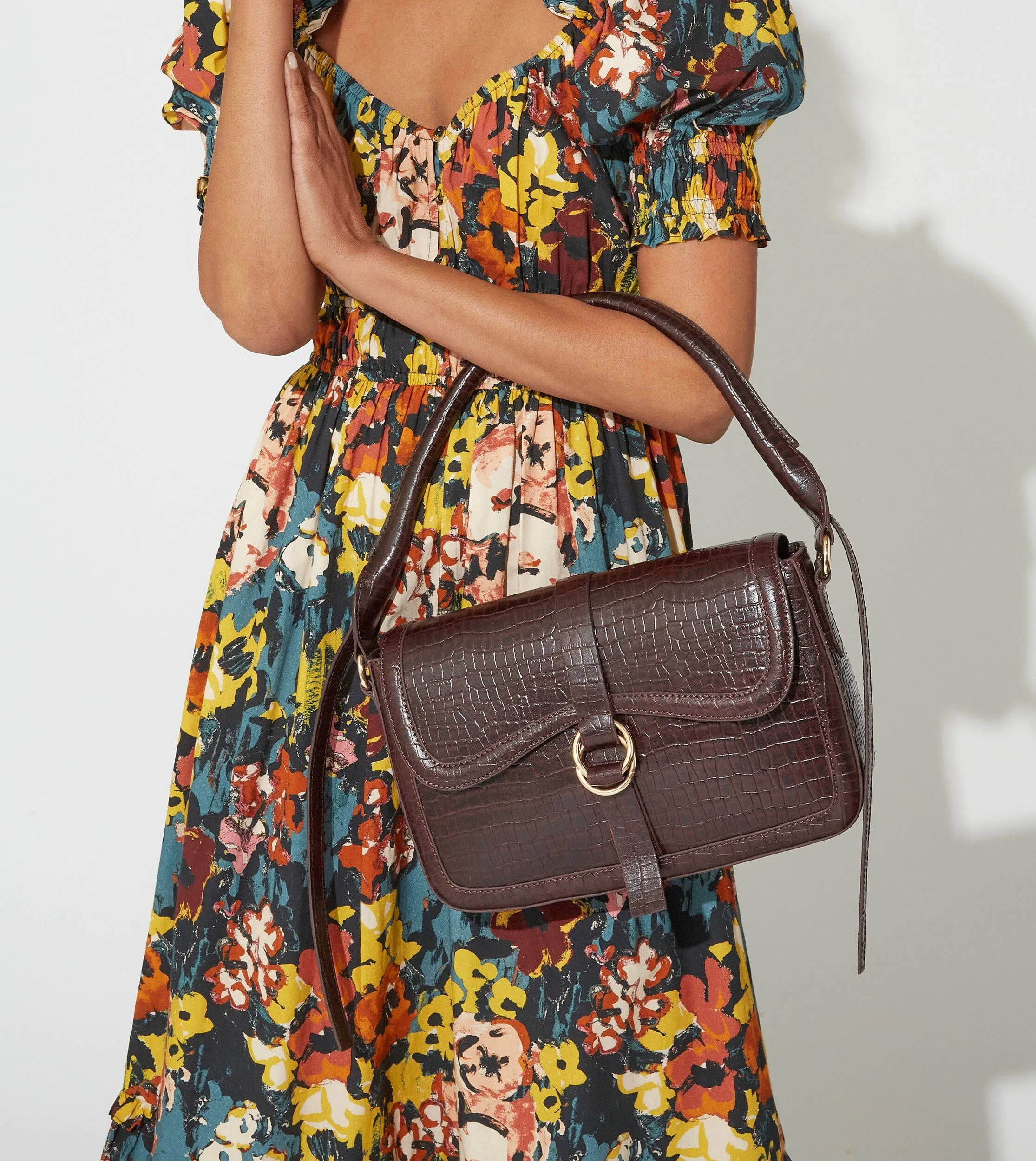 Clara Handbag | Bordeaux sold by Cleobella product image thumbnail 2