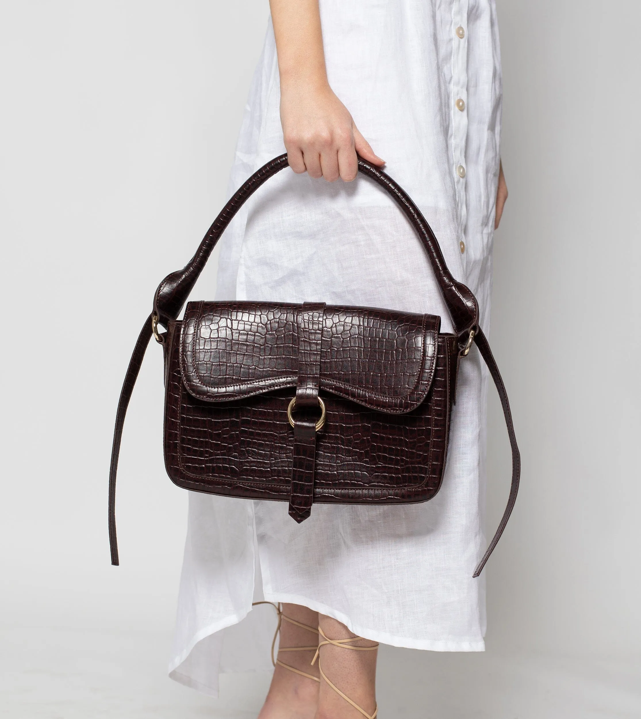 Clara Handbag | Bordeaux sold by Cleobella