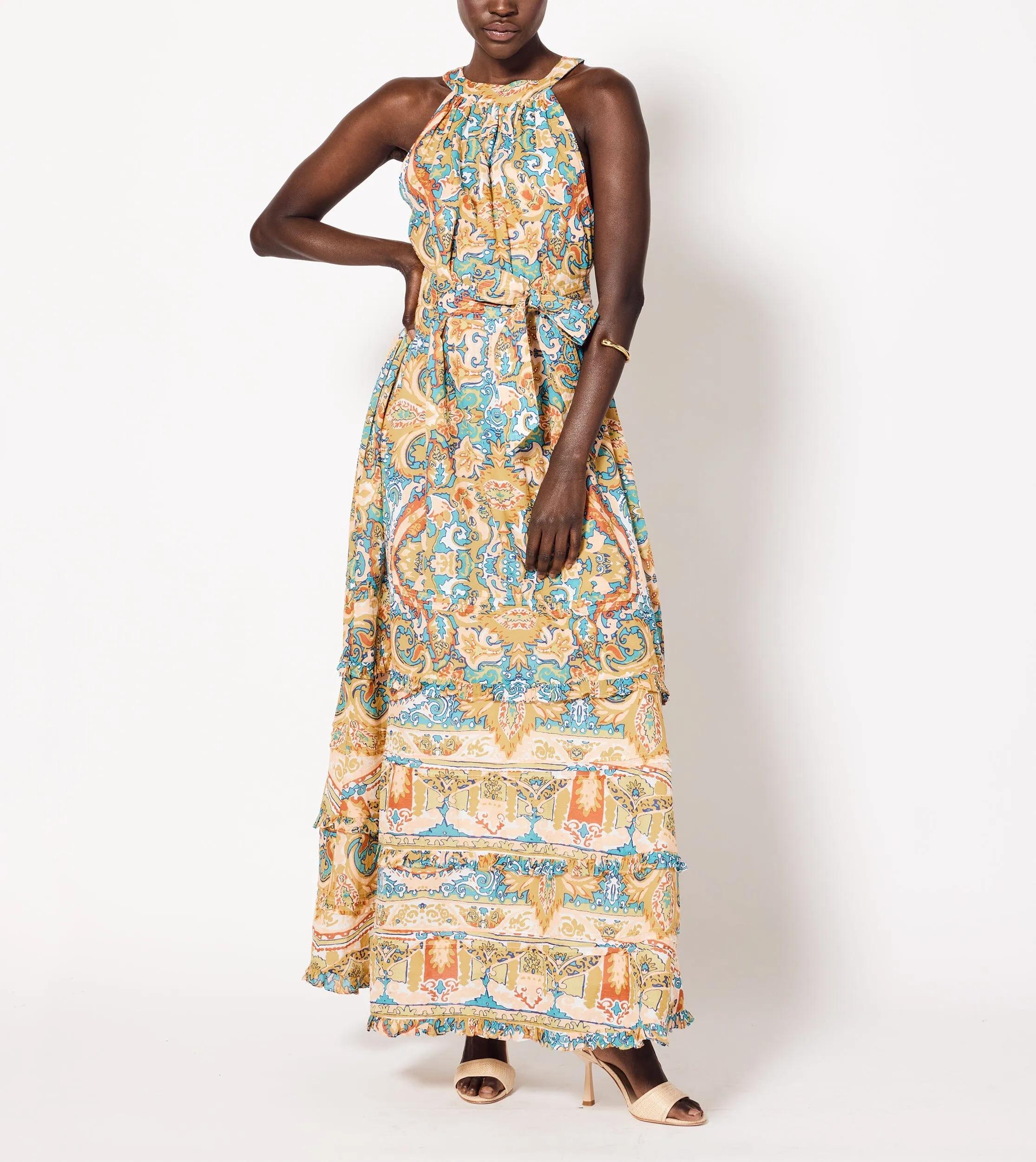 Tonia Ankle Dress | Las Palmas sold by Cleobella product image thumbnail 3