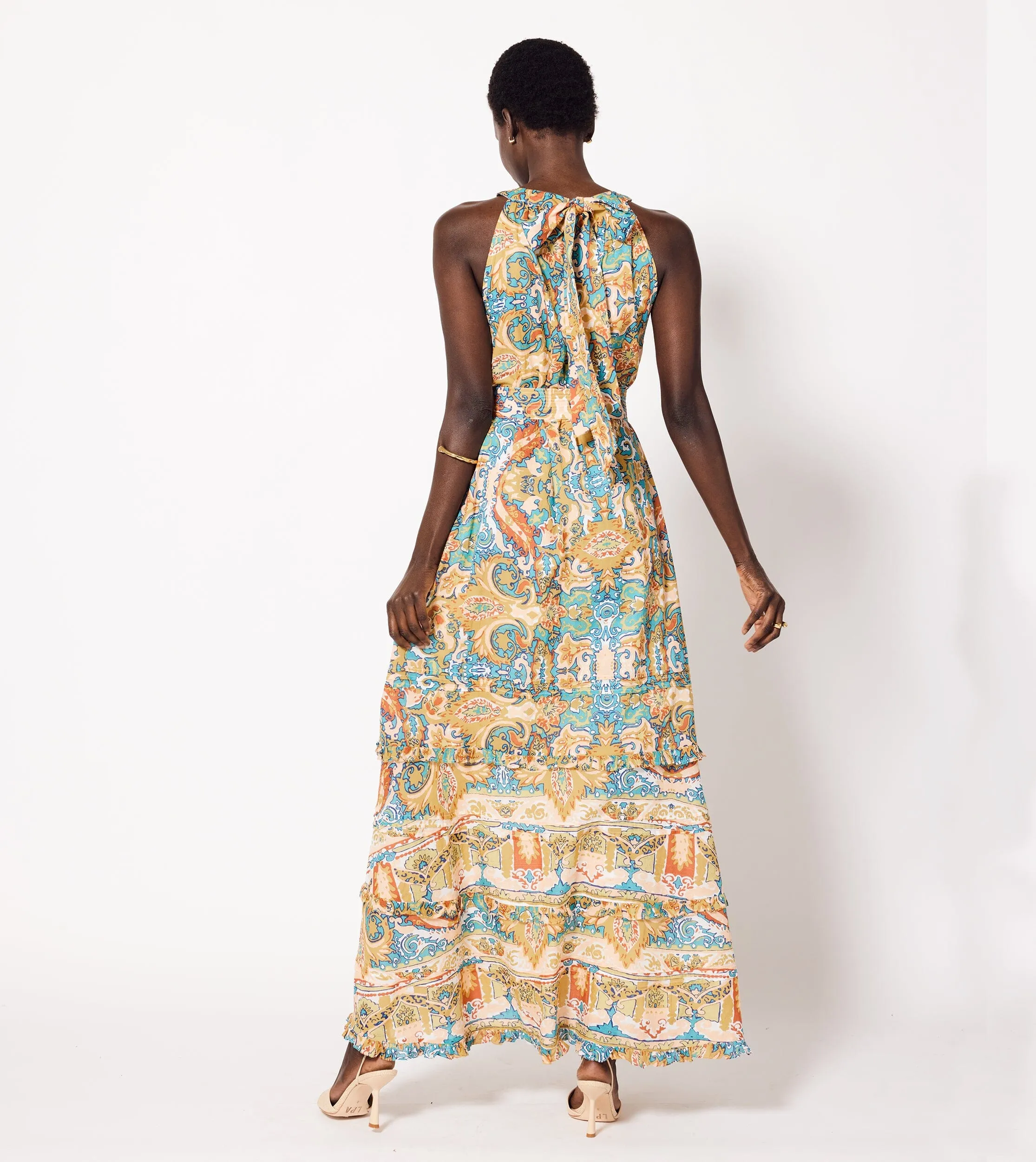 Tonia Ankle Dress | Las Palmas sold by Cleobella product image thumbnail 5