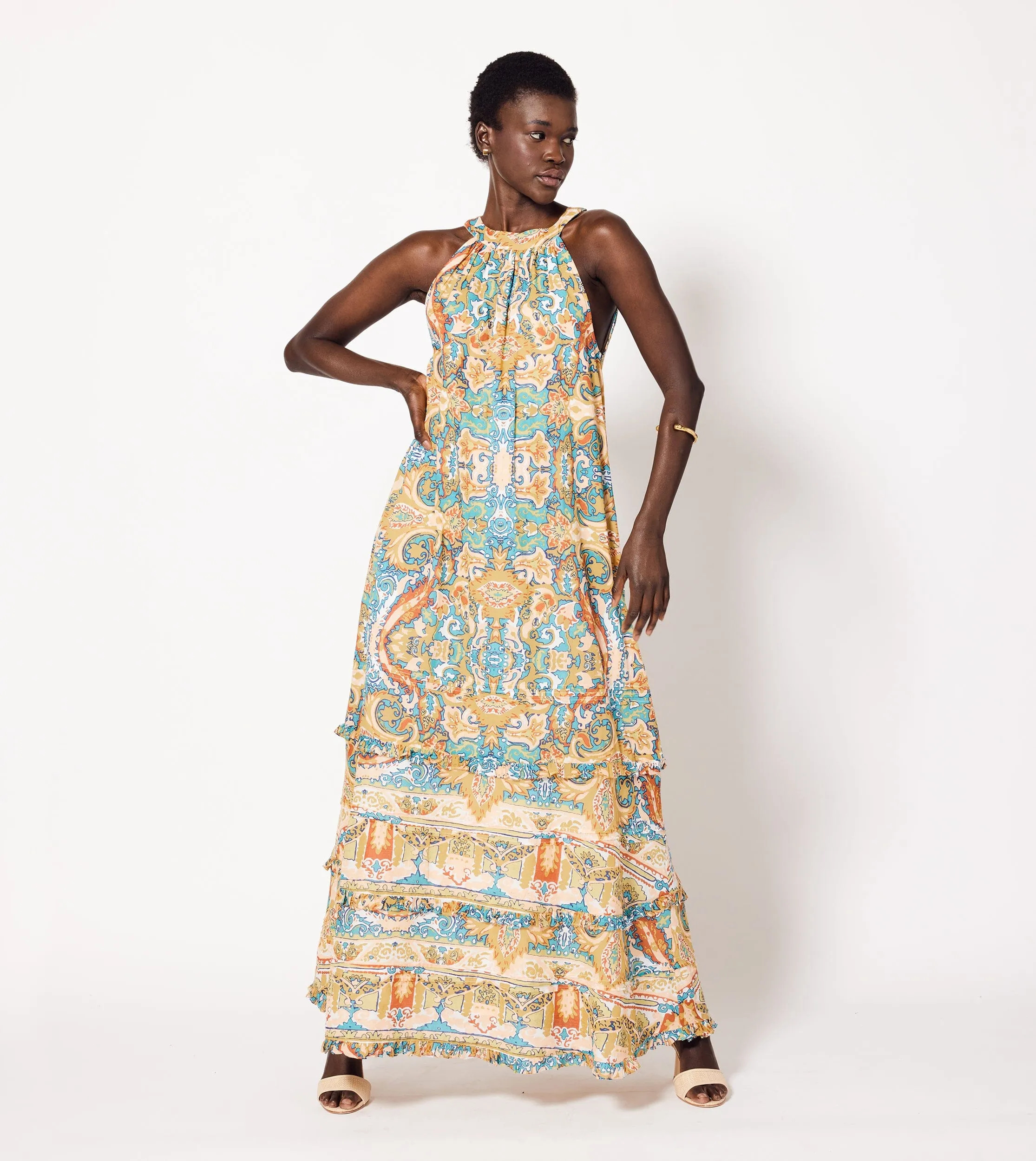Tonia Ankle Dress | Las Palmas sold by Cleobella product image thumbnail 2