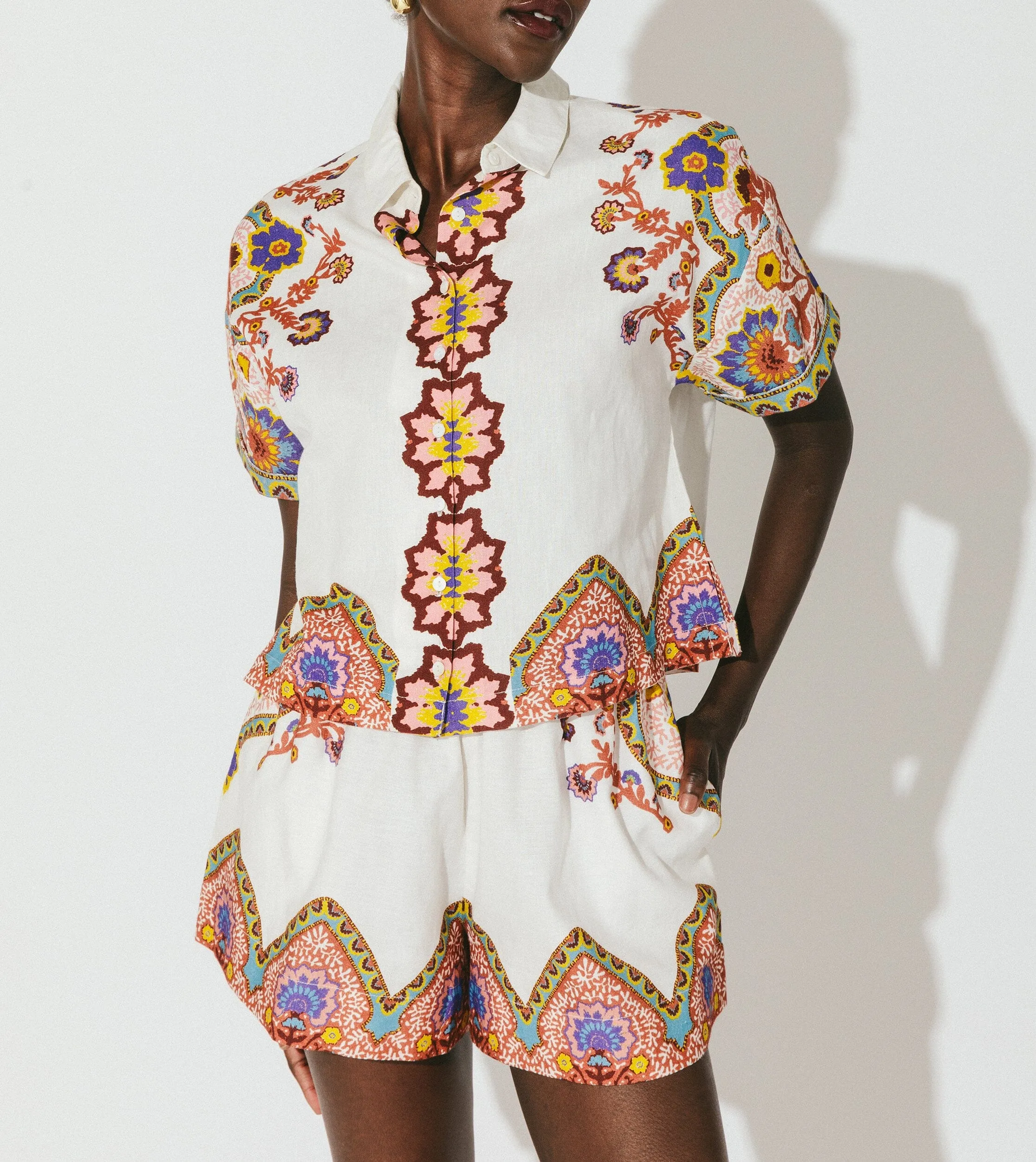 Jeni Blouse | Lagos sold by Cleobella product image thumbnail 4