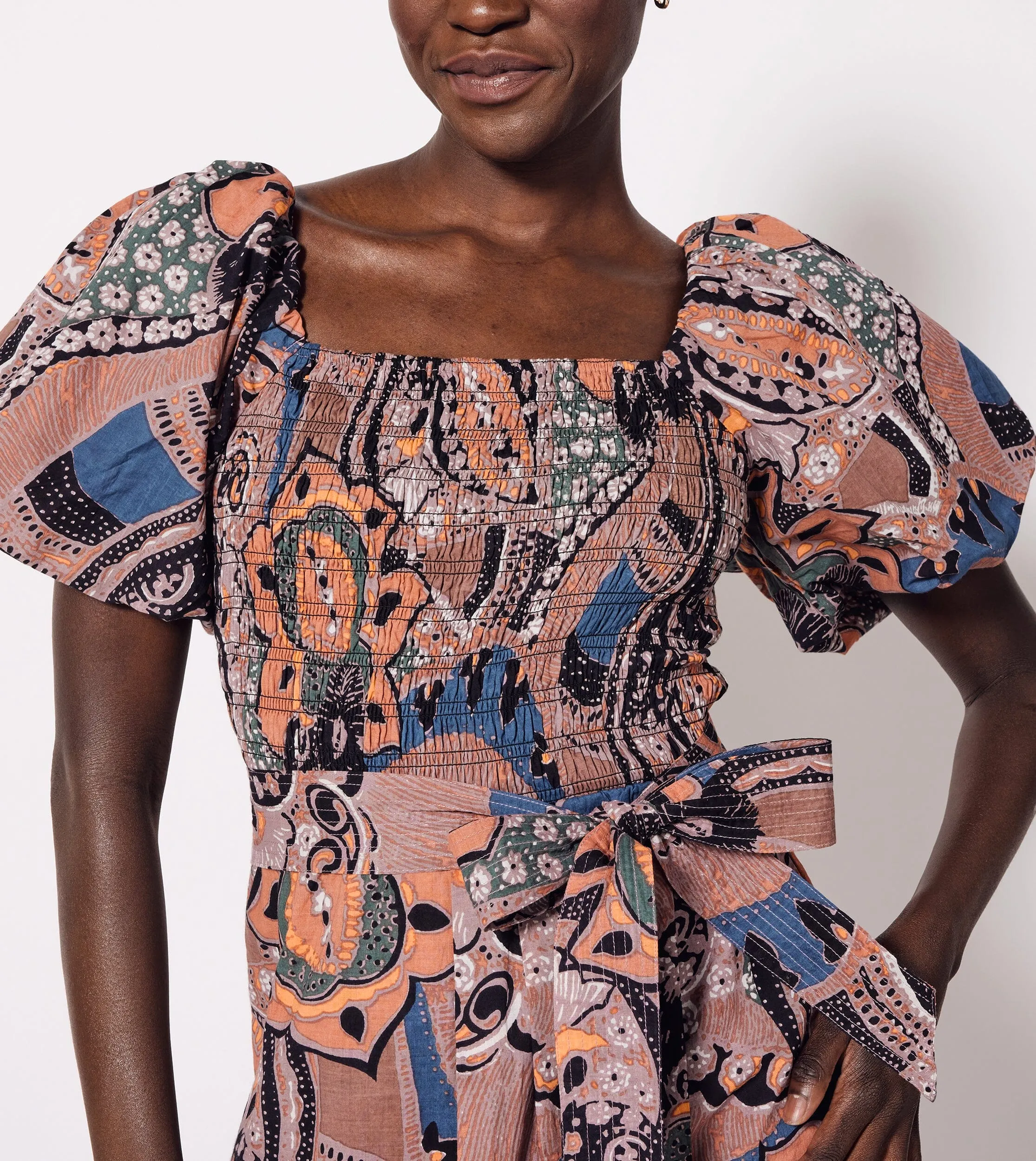 Lexi Midi Dress | Mirage sold by Cleobella product image thumbnail 3