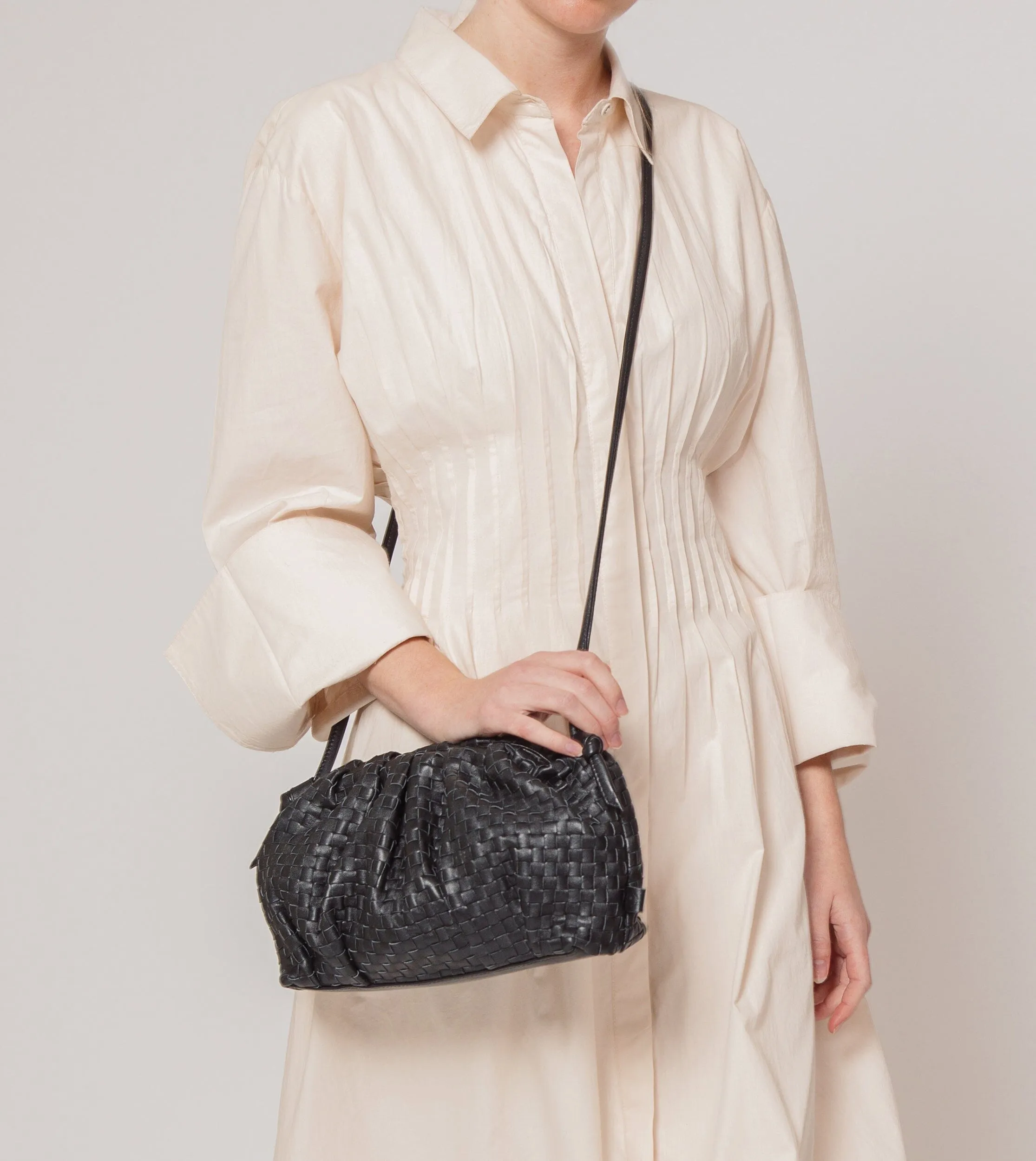 Gigi Woven Crossbody | Black sold by Cleobella product image thumbnail 2