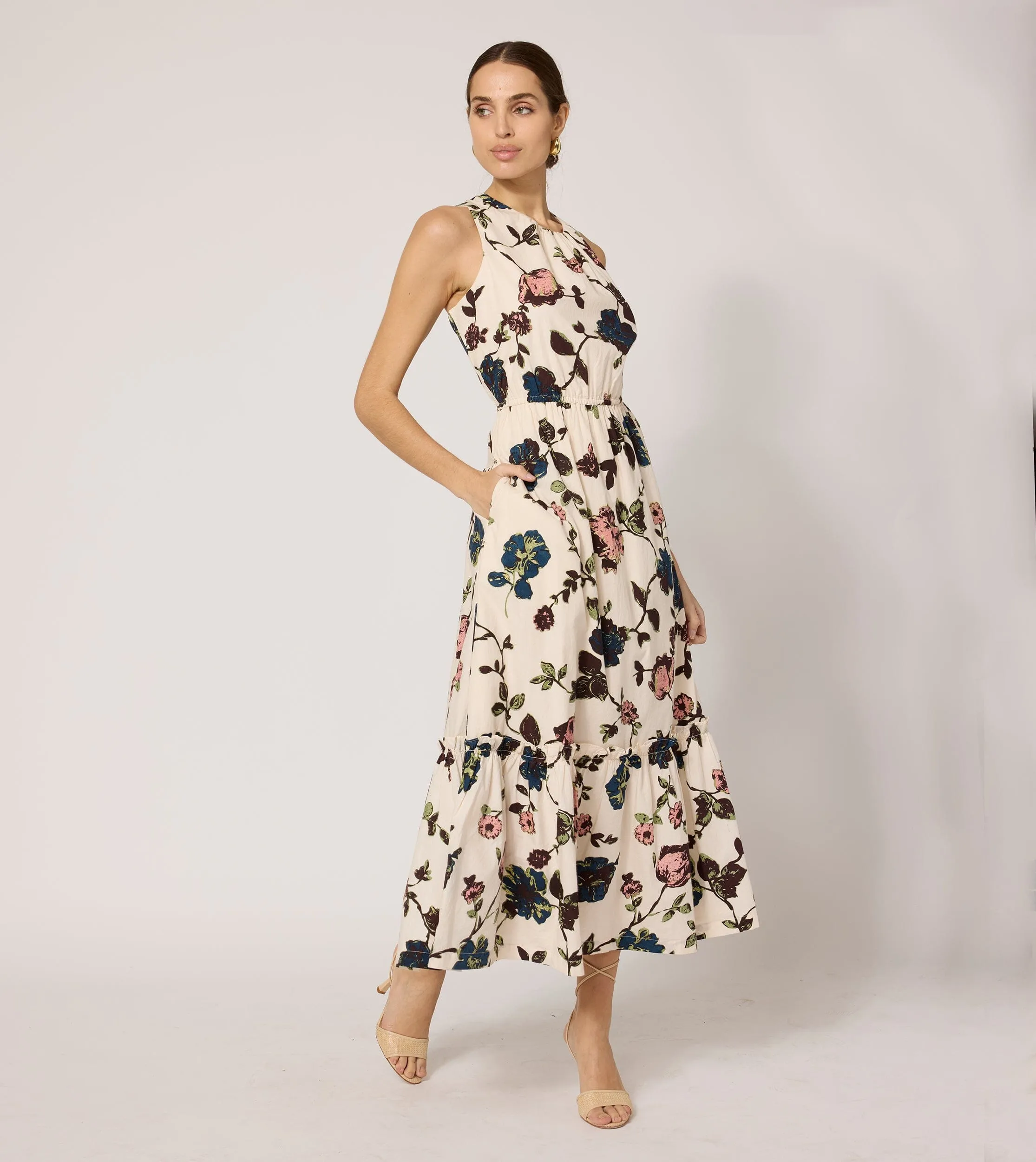 Carina Ankle Dress | Jardin sold by Cleobella