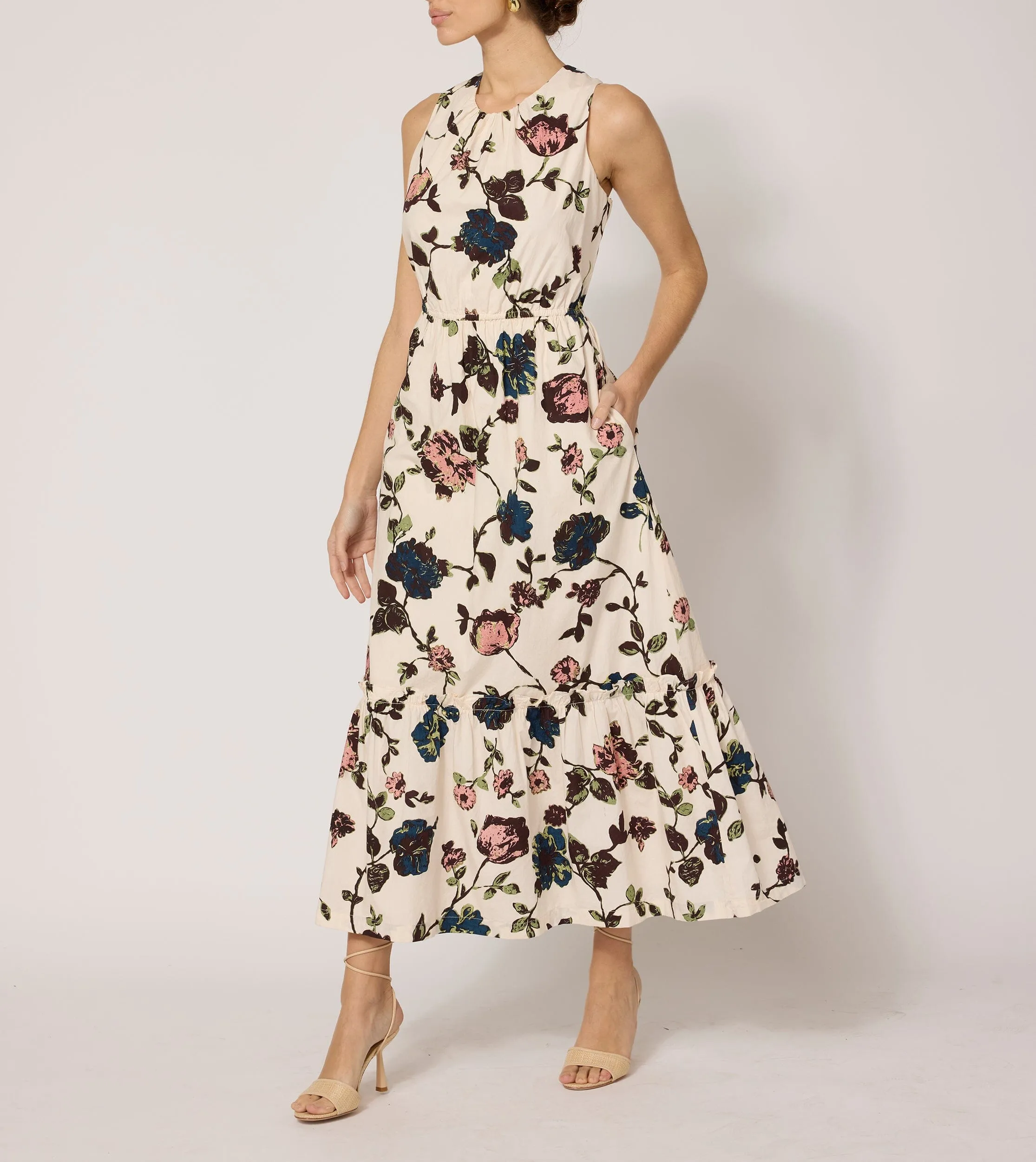 Carina Ankle Dress | Jardin sold by Cleobella product image thumbnail 3