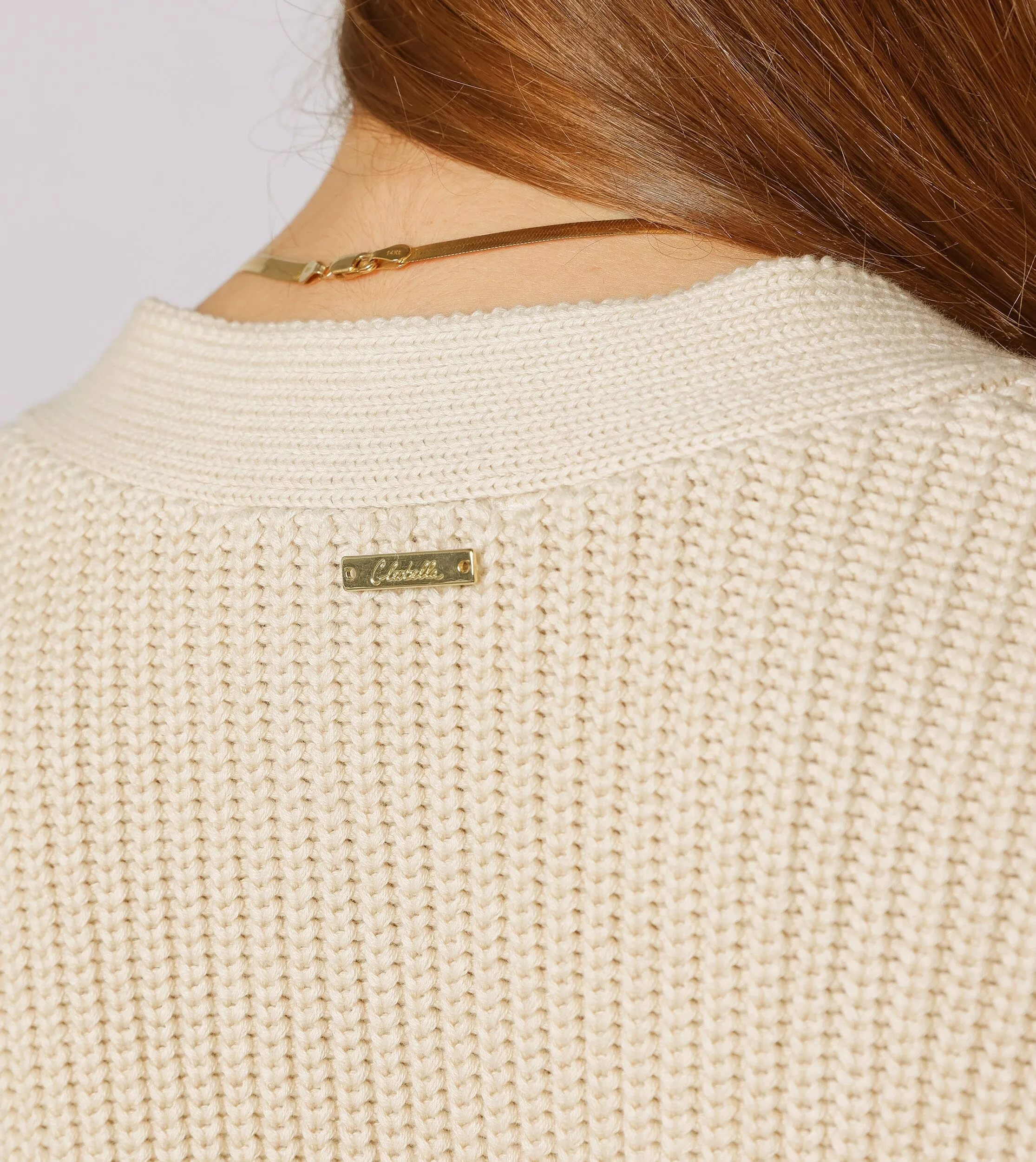Addison Sweater | Cream sold by Cleobella product image thumbnail 5