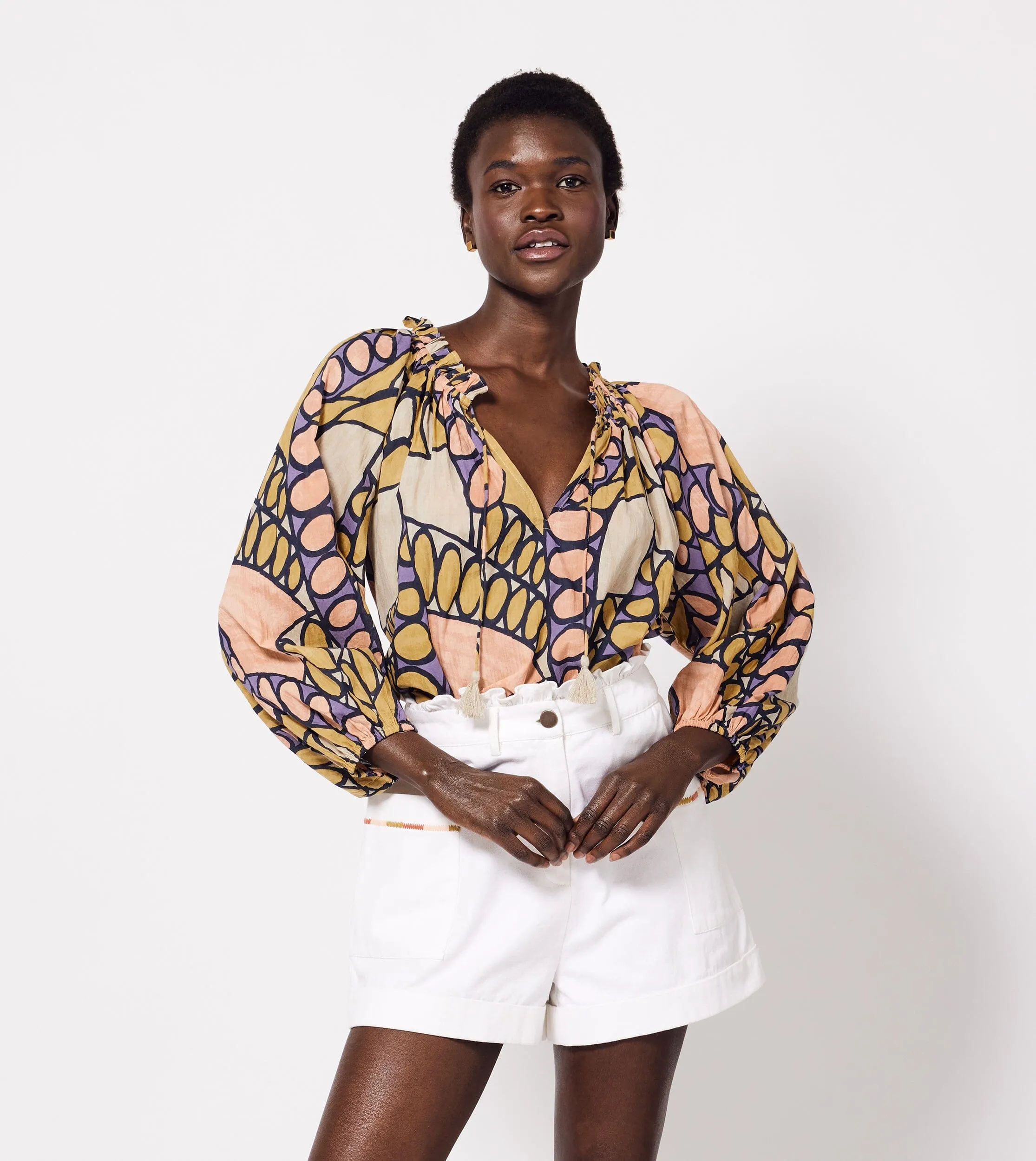 Erica Blouse | Saguaro sold by Cleobella