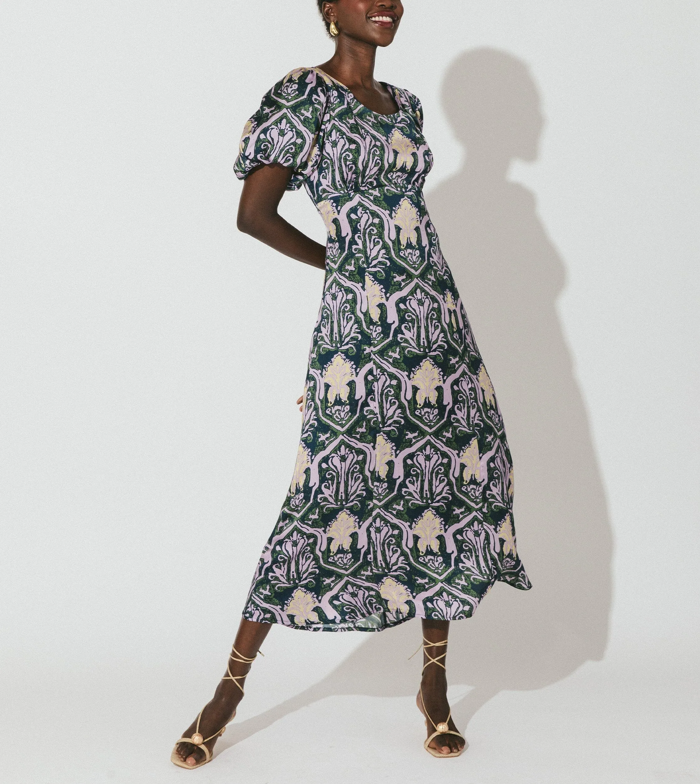Abilene Midi Dress | Casablanca sold by Cleobella product image thumbnail 3