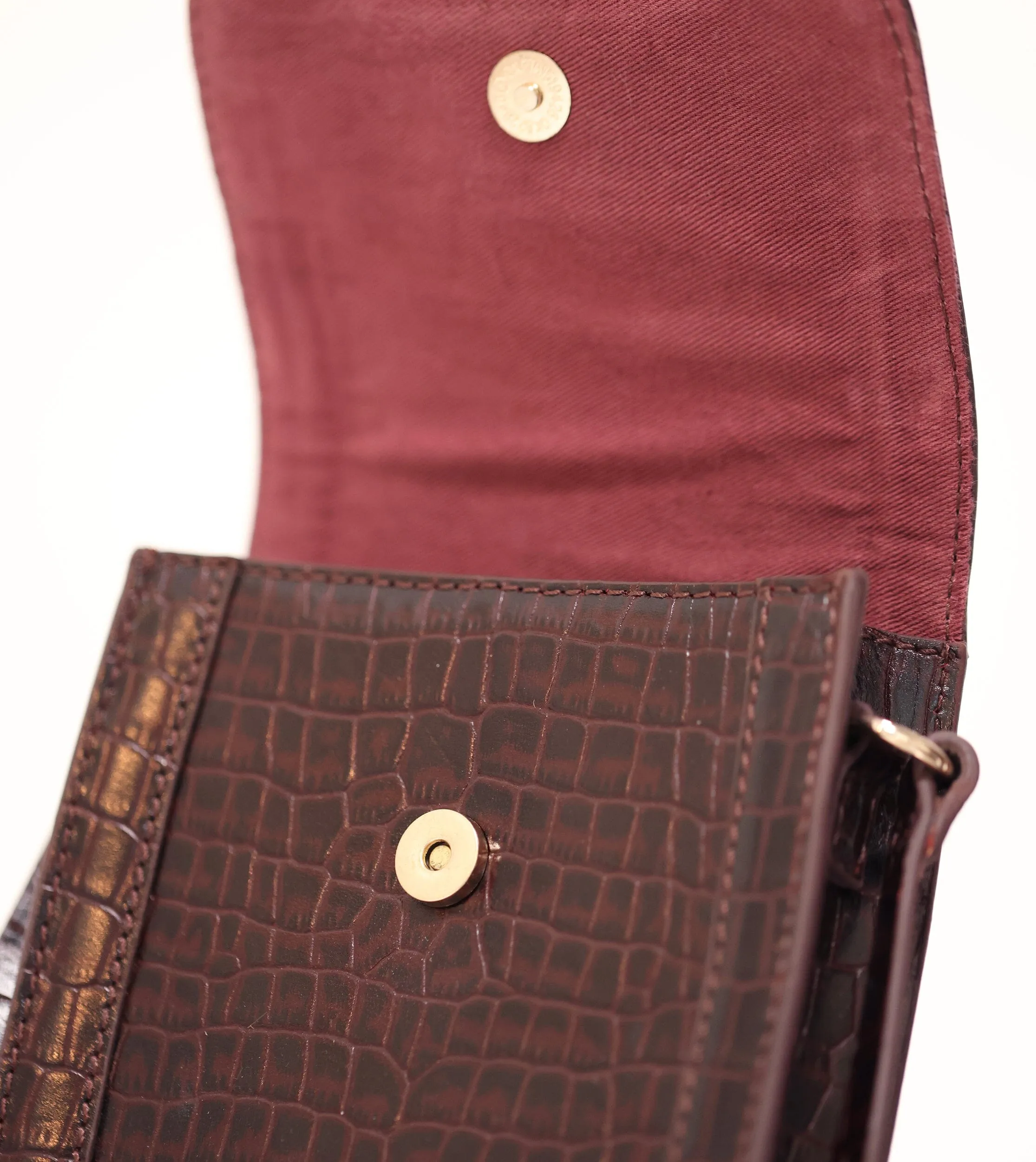 Araceli Convertible Crossbody | Bordeaux sold by Cleobella product image thumbnail 4