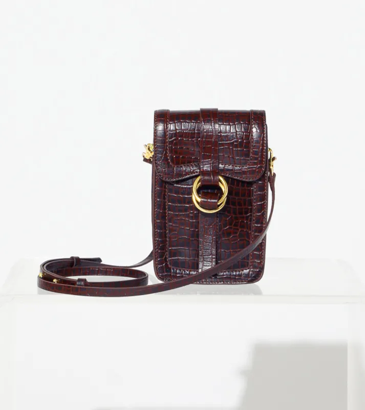 Araceli Convertible Crossbody | Bordeaux sold by Cleobella