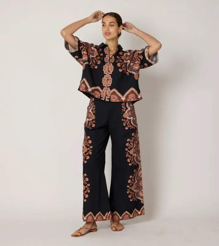 Martin Pant | Dark Lagos sold by Cleobella