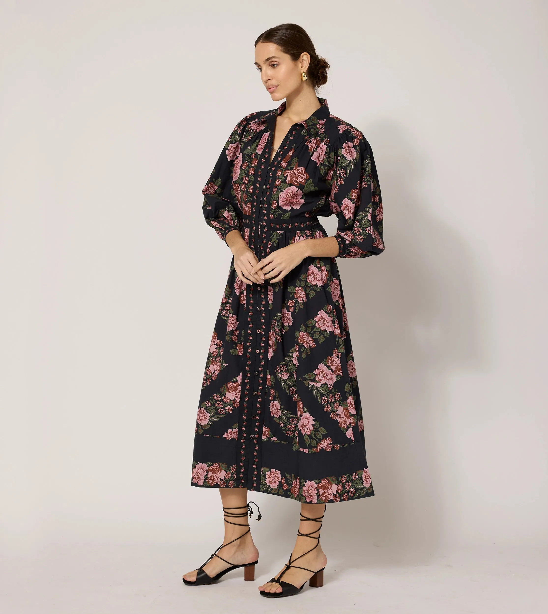 Gillian Midi Dress | Juliet sold by Cleobella product image thumbnail 3