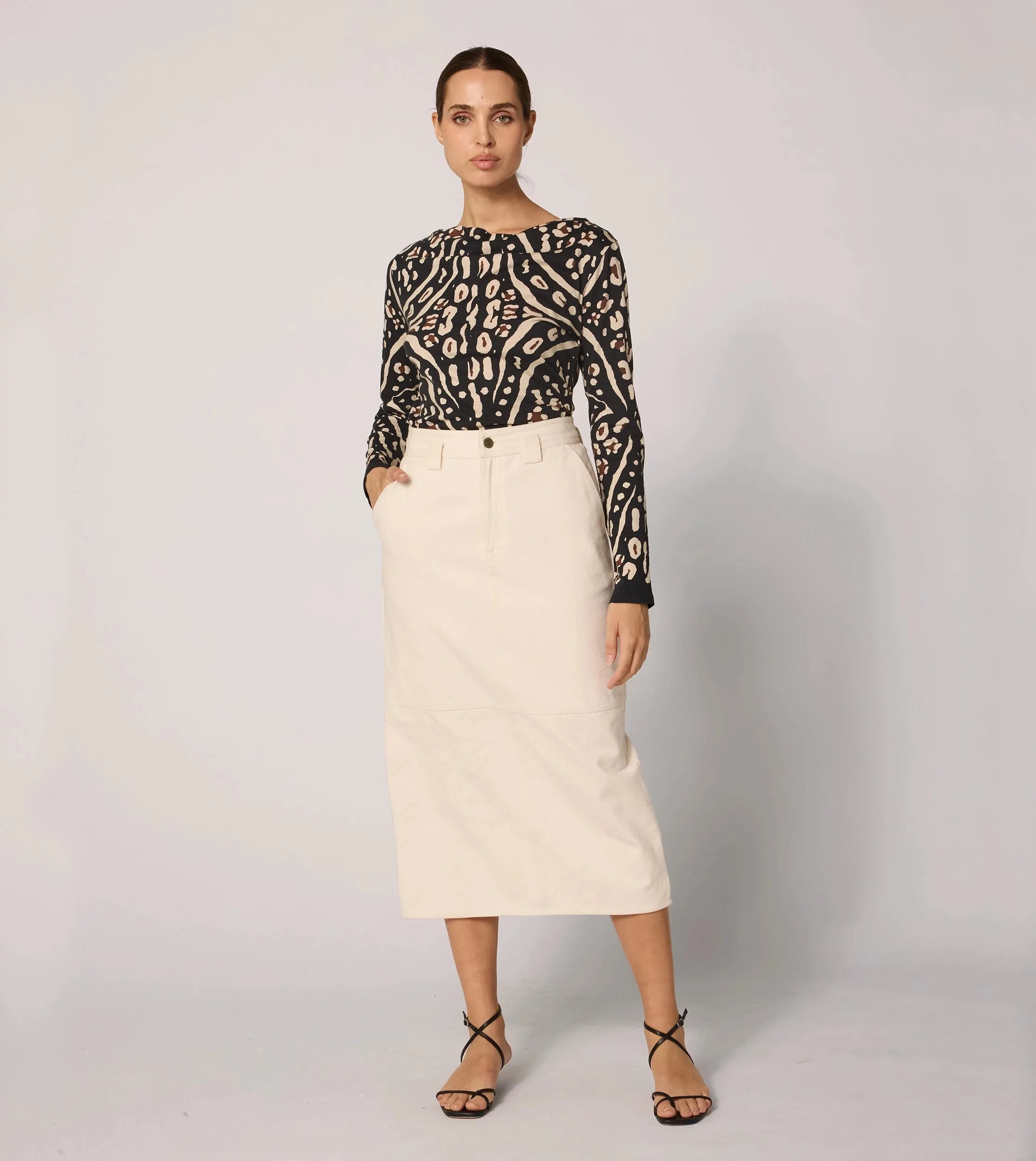 Gina Top | Java sold by Cleobella product image thumbnail 4