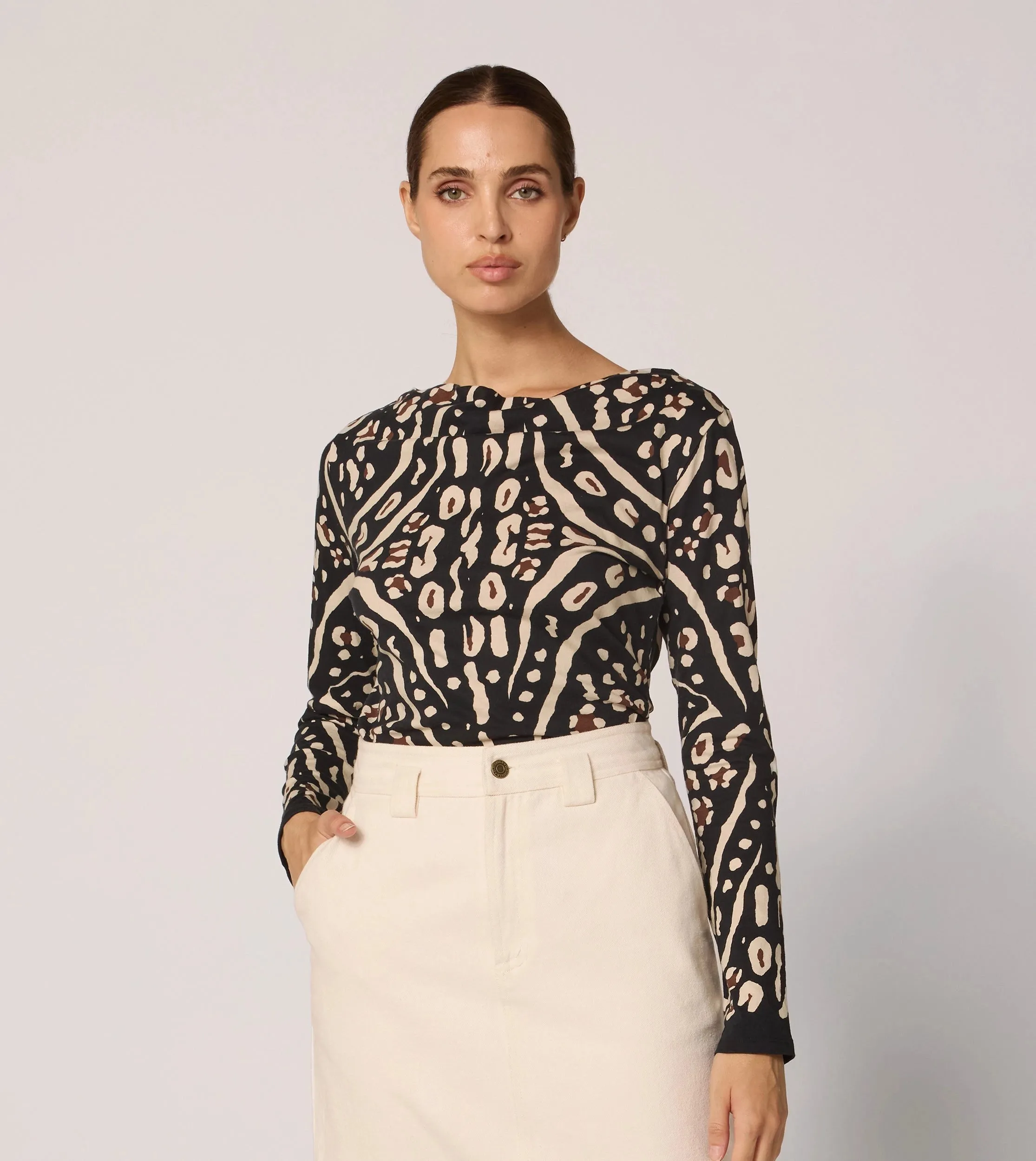 Gina Top | Java sold by Cleobella