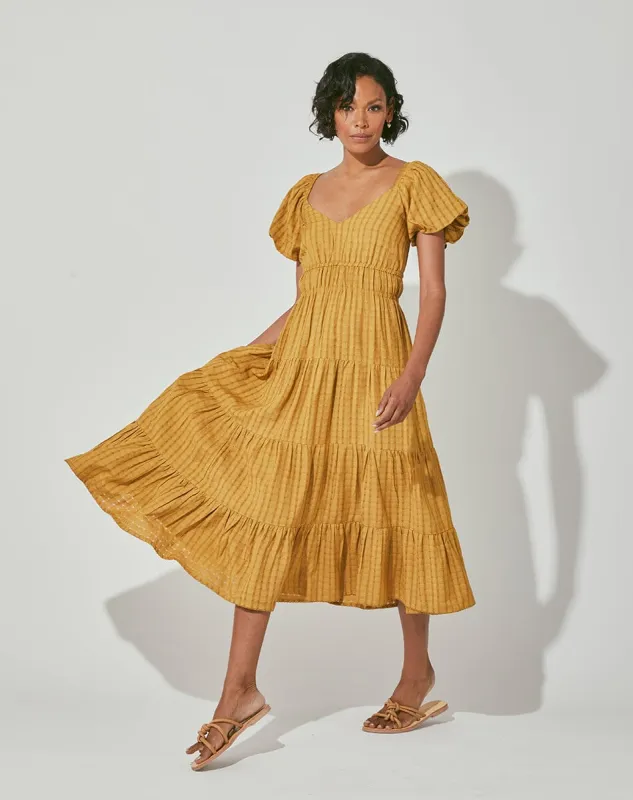 Kailani Midi Dress | Goldie sold by Cleobella