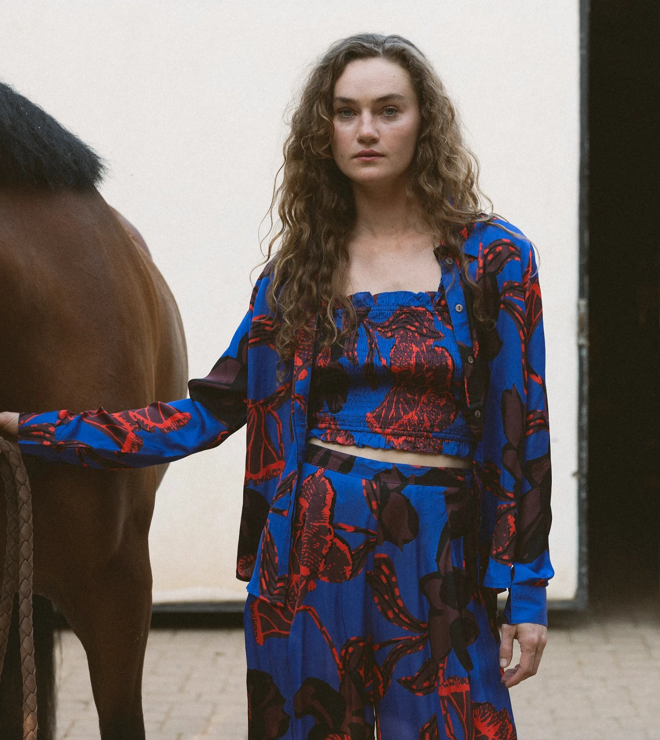 Rosaria Blouse | La Rouge sold by Cleobella product image thumbnail 2