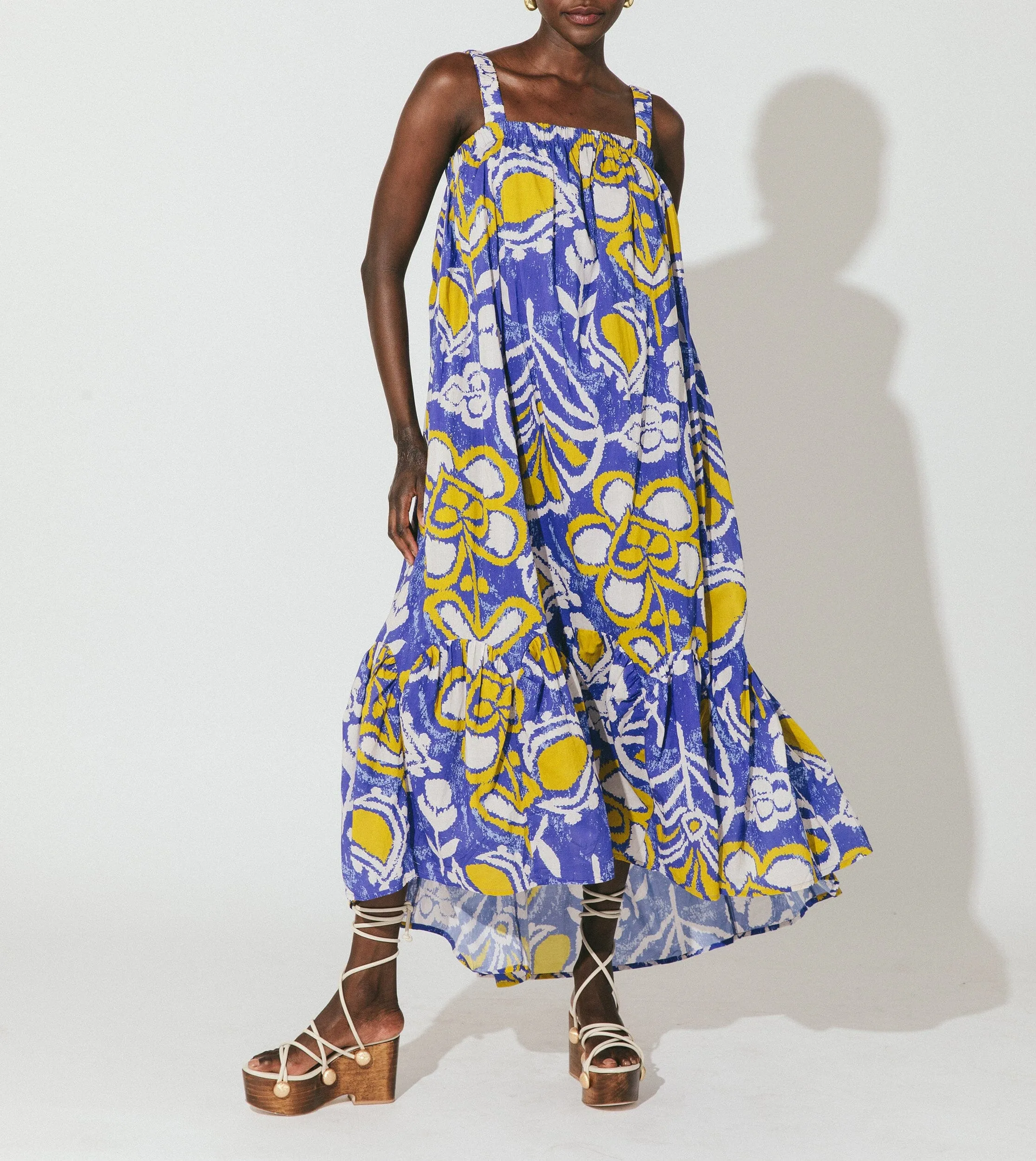 Muriel Midi Dress | Azores sold by Cleobella product image thumbnail 4