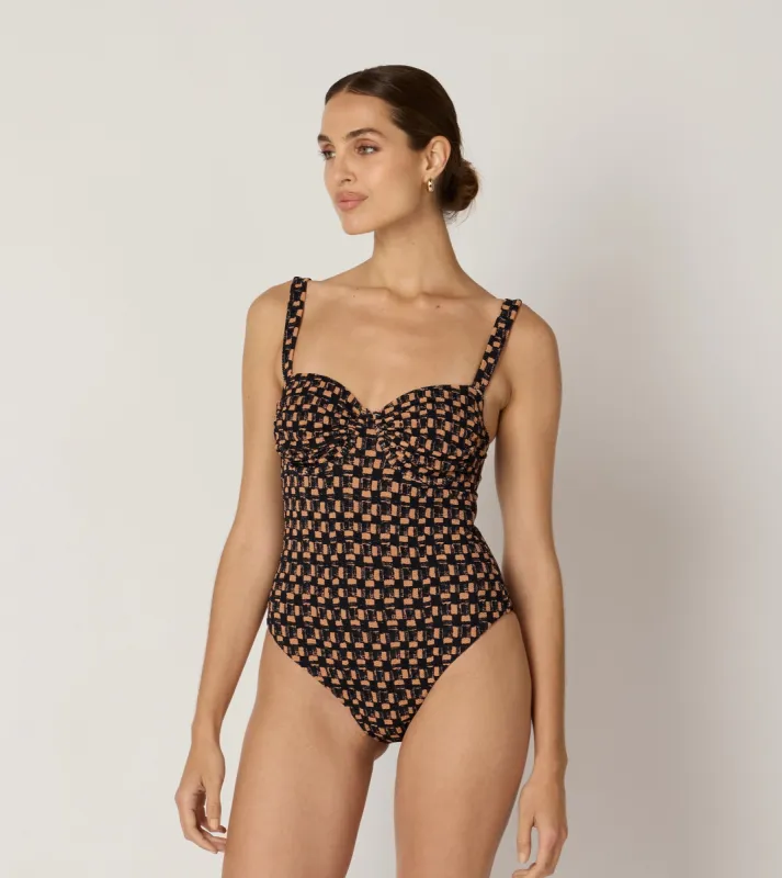 Dahlia One Piece | Checker sold by Cleobella
