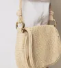 Delphine Woven Saddle Bag | Ivory sold by Cleobella