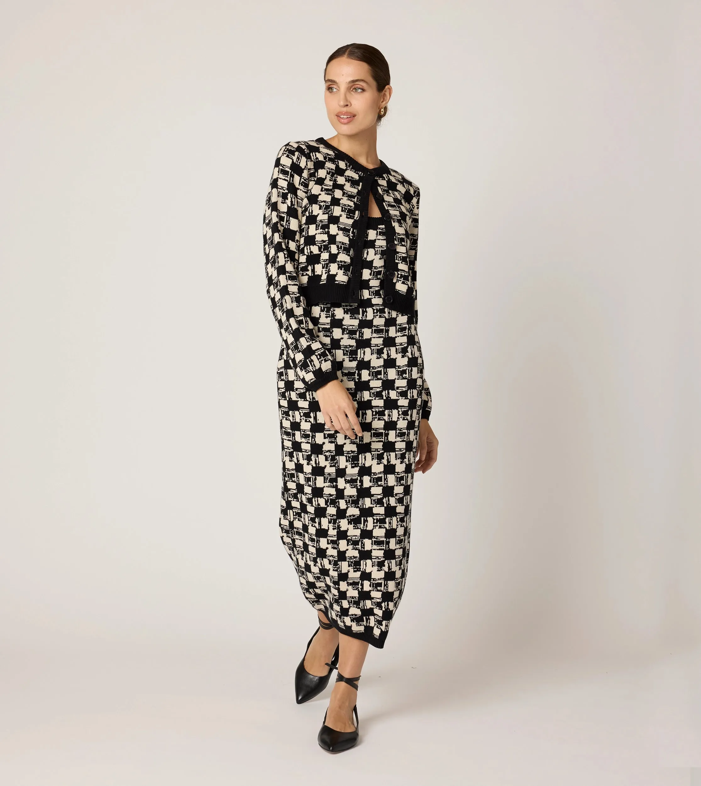 Marybeth Cardigan | Biarritz Black sold by Cleobella product image thumbnail 3