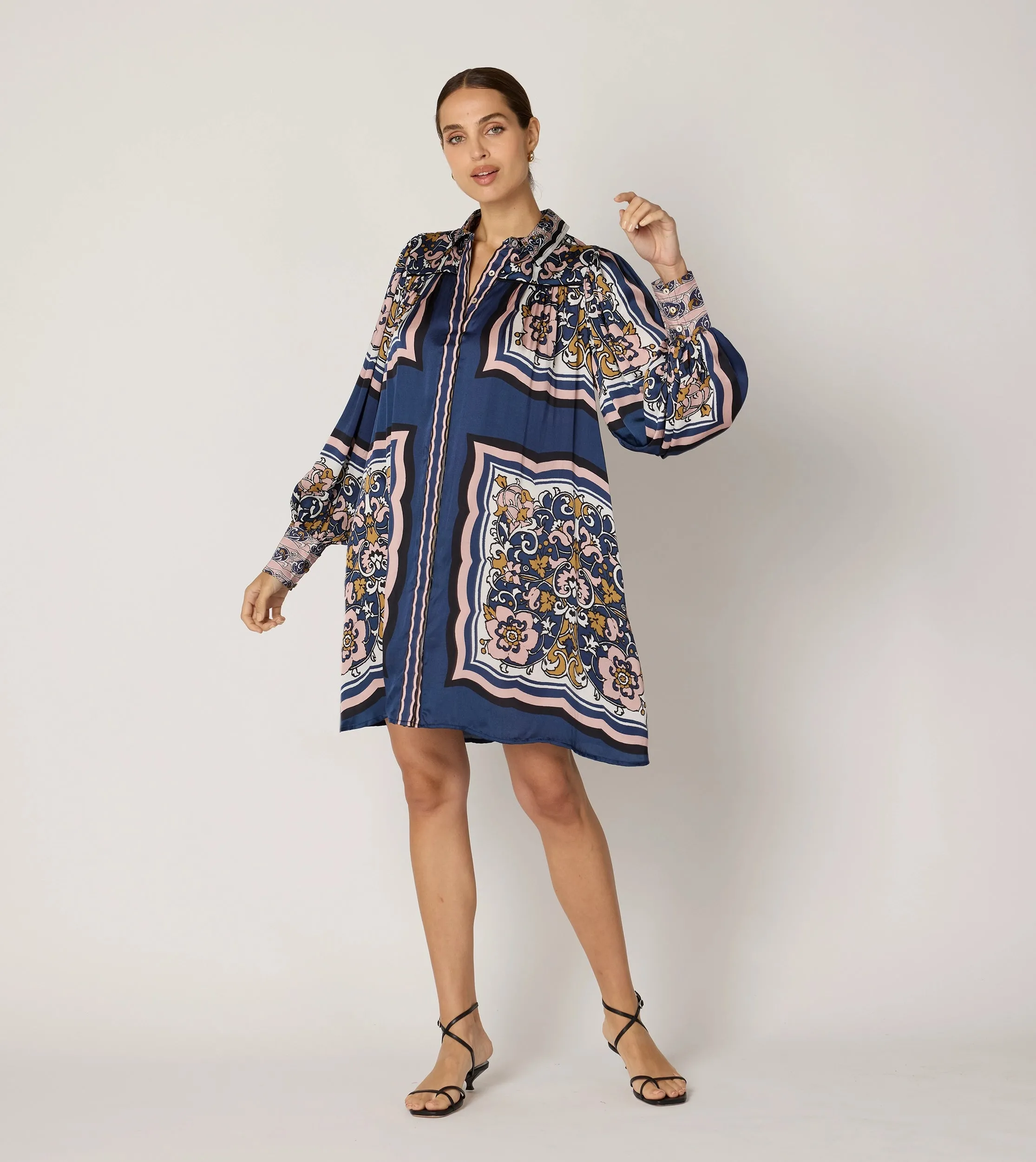 Charisma Mini Dress | Floral Anise sold by Cleobella product image thumbnail 5