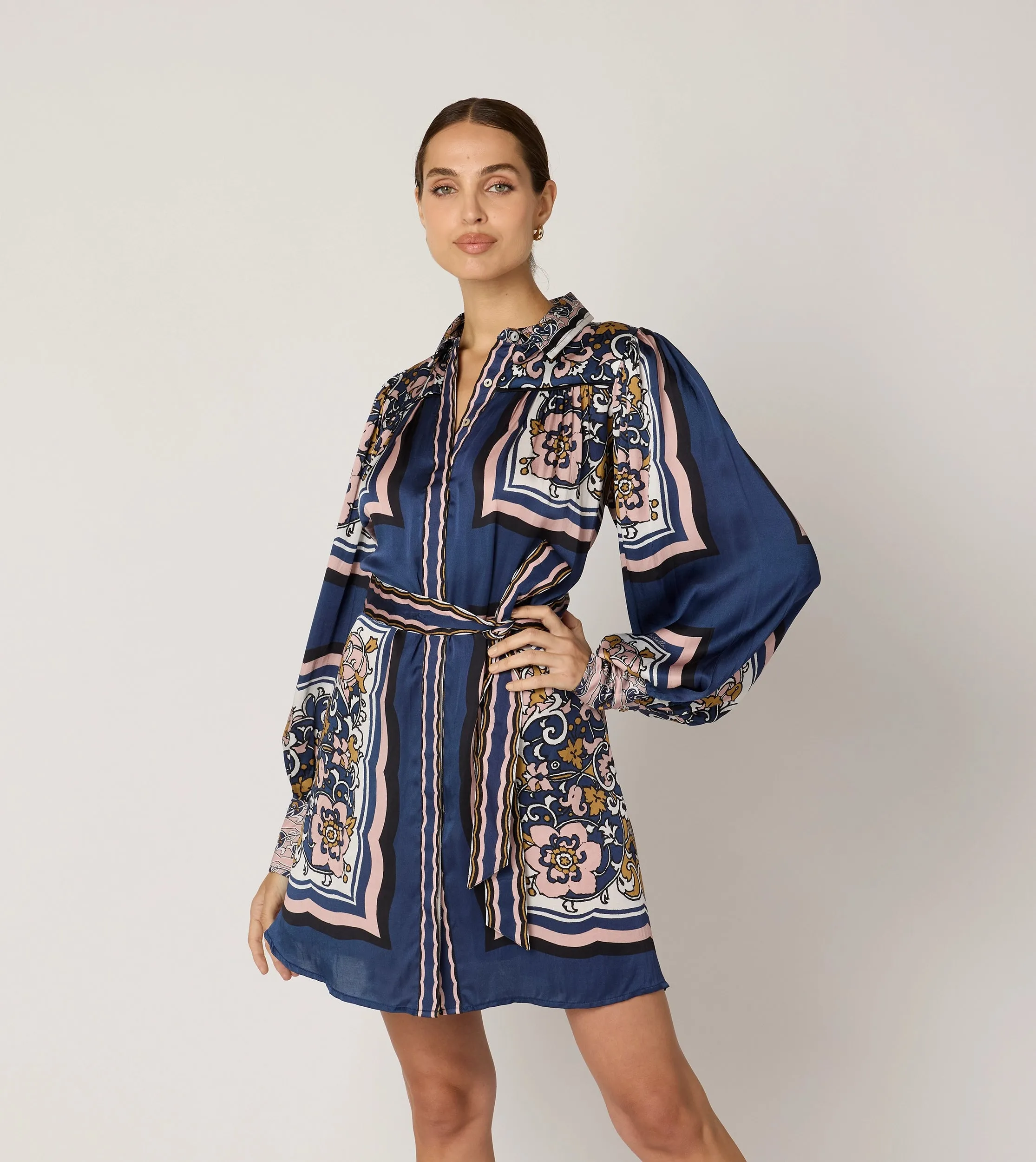 Charisma Mini Dress | Floral Anise sold by Cleobella