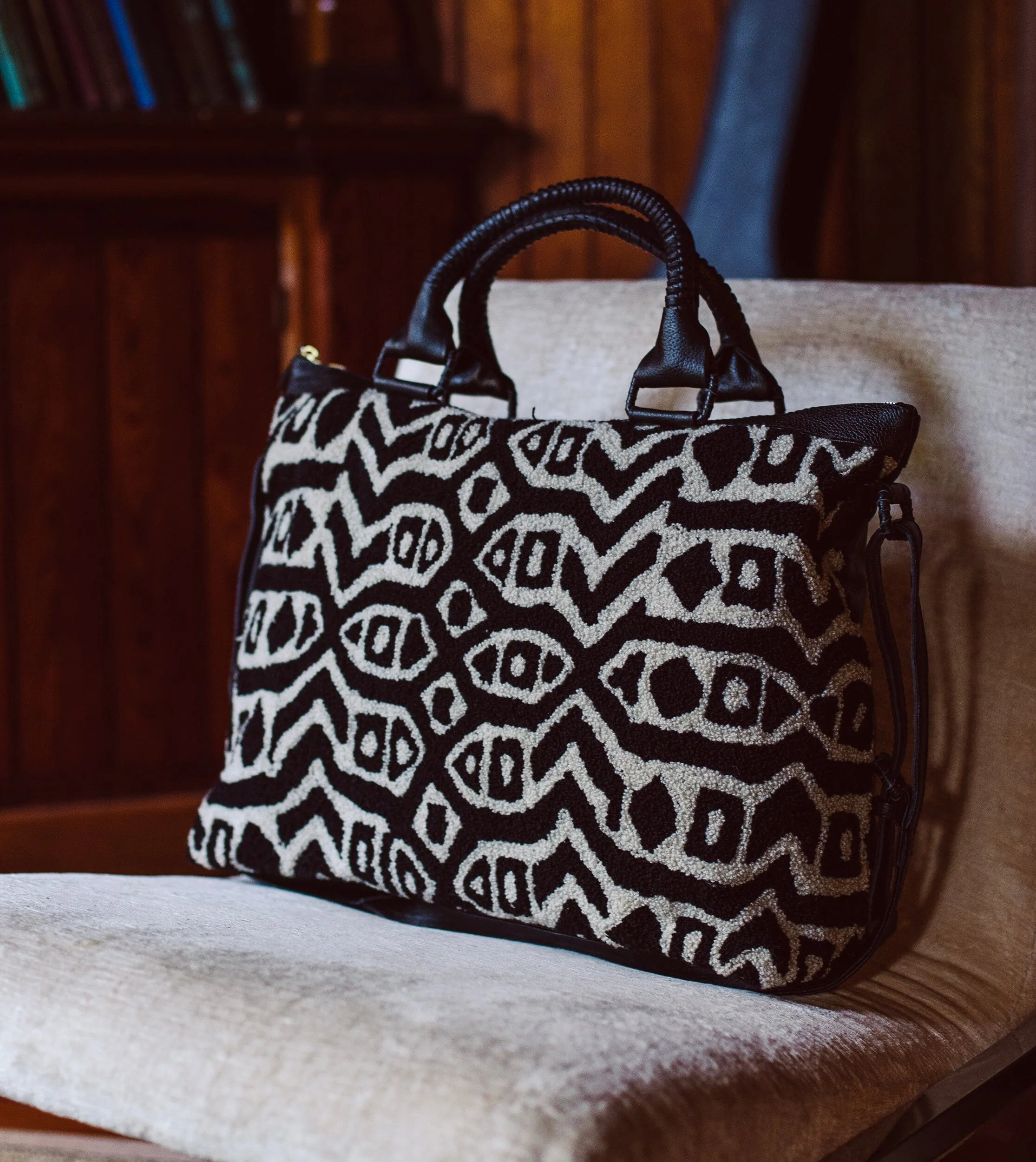 Asliah Weekender | Black sold by Cleobella product image thumbnail 2