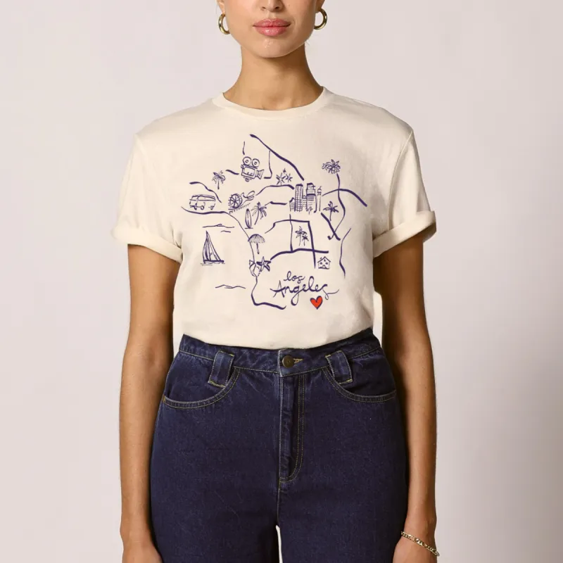 Los Angeles Tee Shirt sold by Cleobella