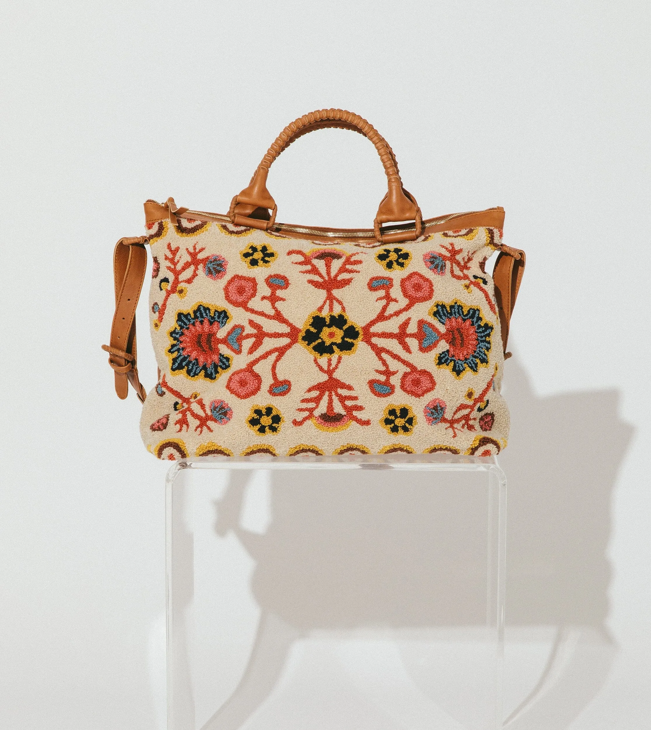 Evora Weekender | Light Evora sold by Cleobella