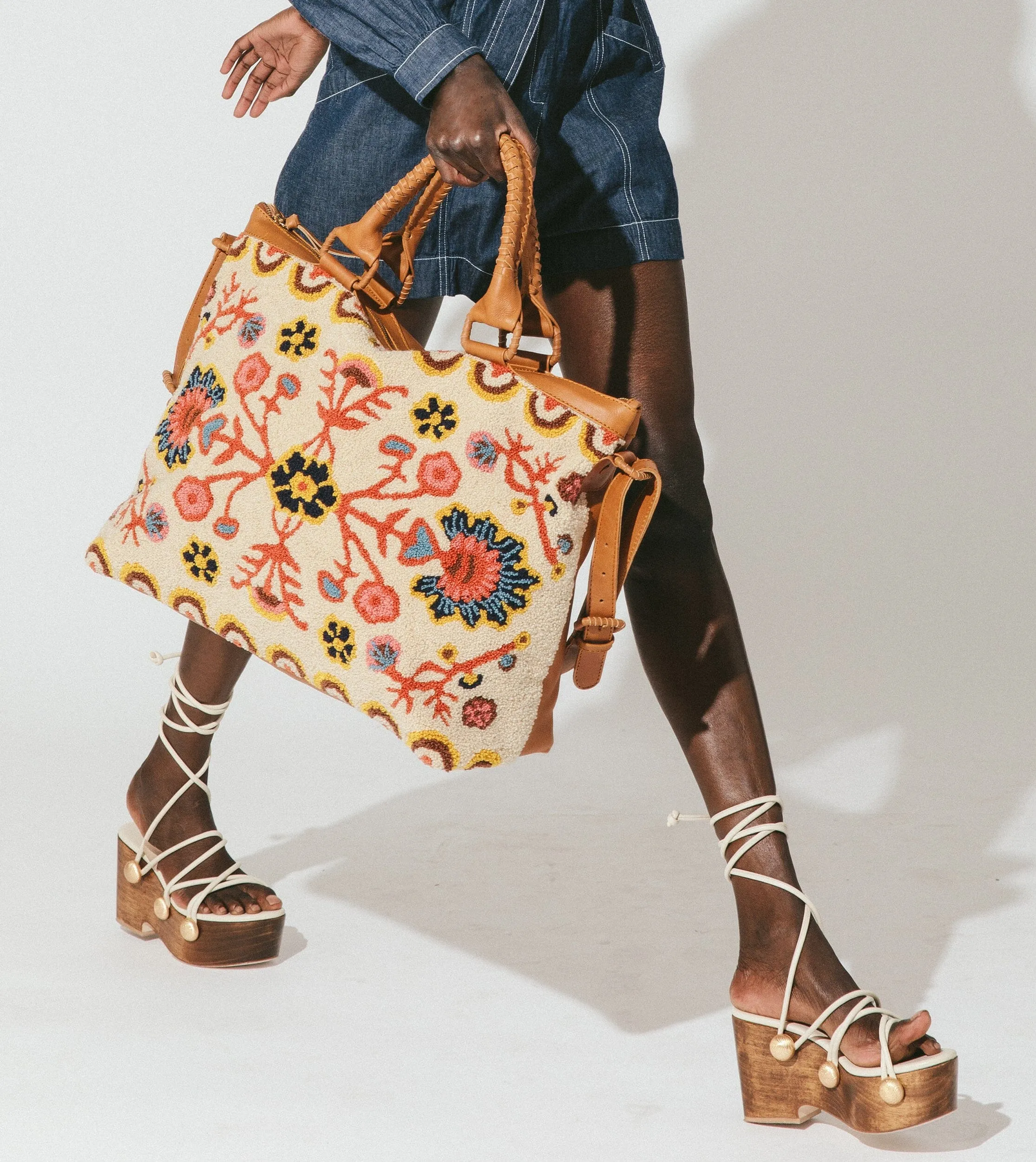 Evora Weekender | Light Evora sold by Cleobella product image thumbnail 2