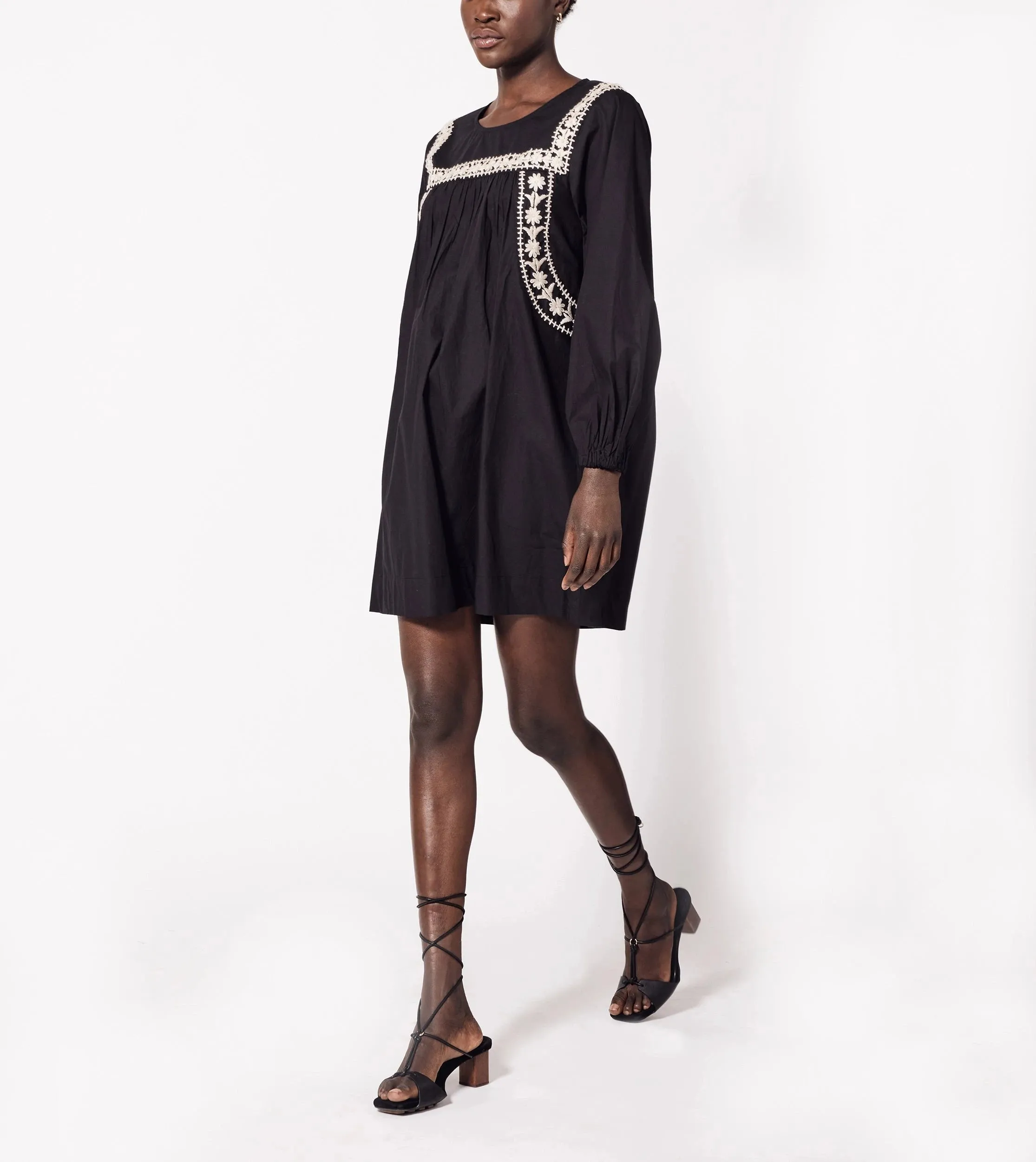 Priscilla Mini Dress | Black sold by Cleobella product image thumbnail 5