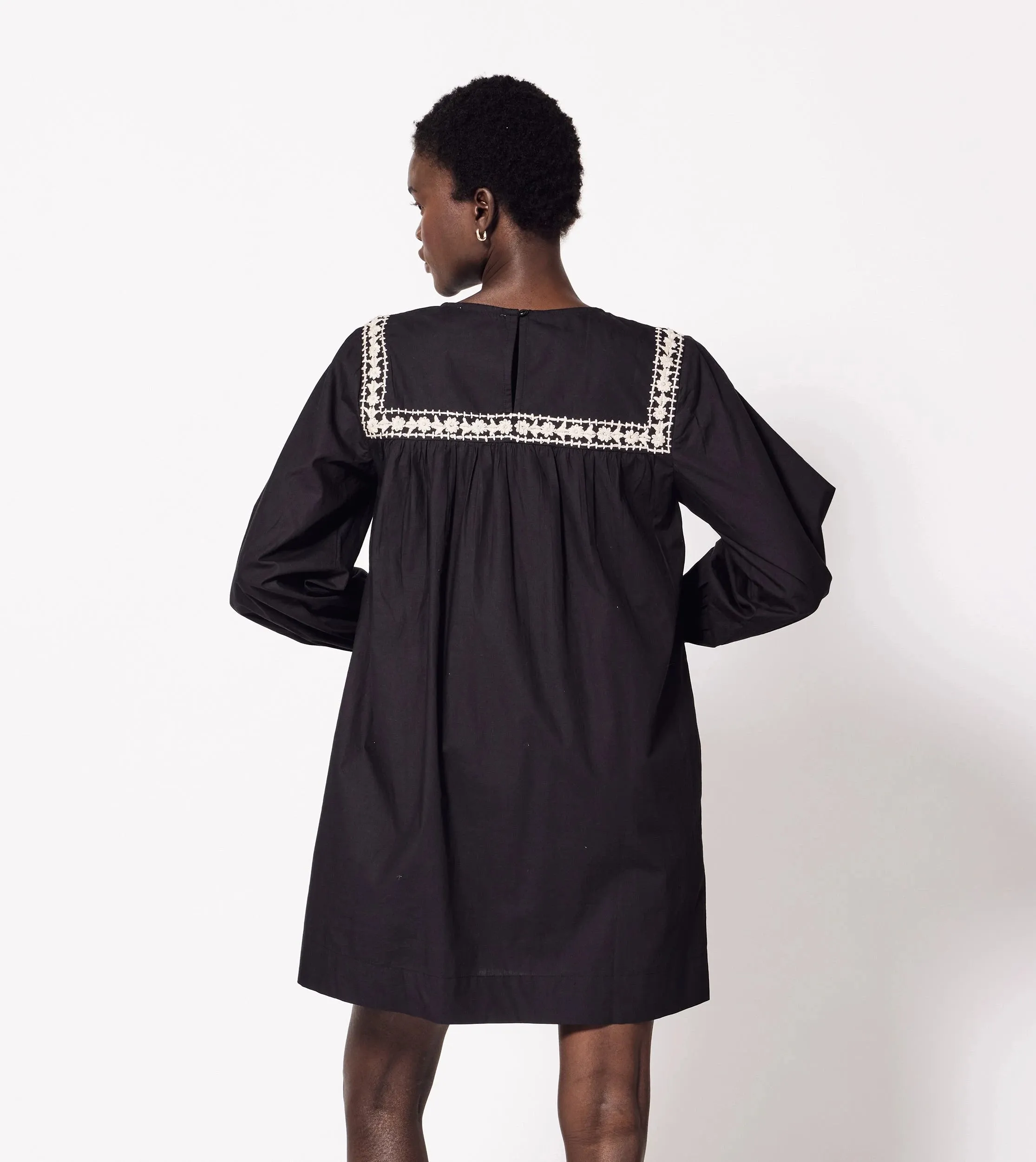 Priscilla Mini Dress | Black sold by Cleobella product image thumbnail 4