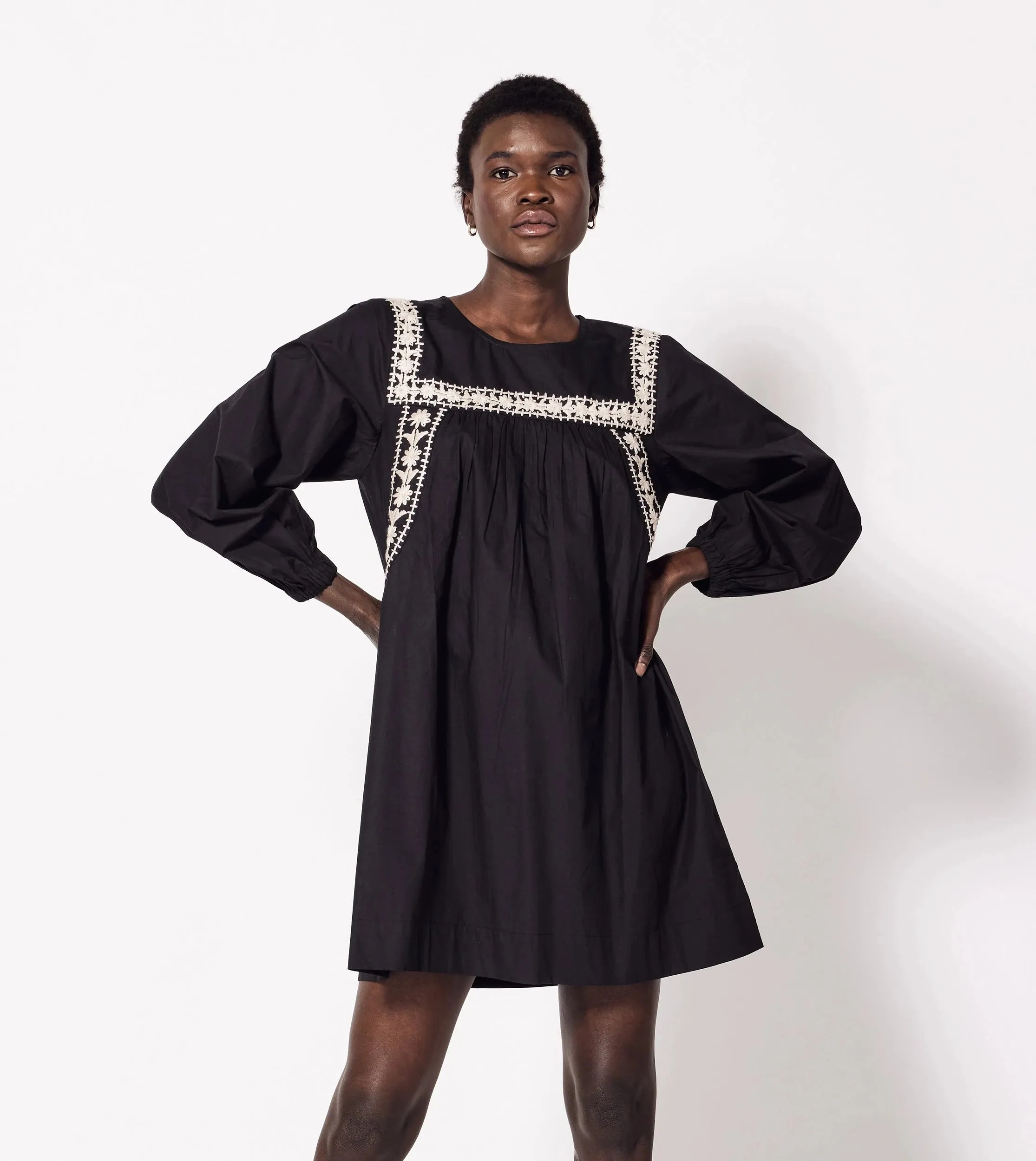 Priscilla Mini Dress | Black sold by Cleobella