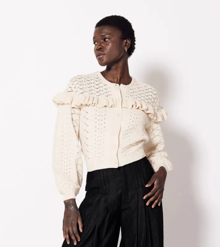 Fernanda Cardigan | Ivory made by Cleobella