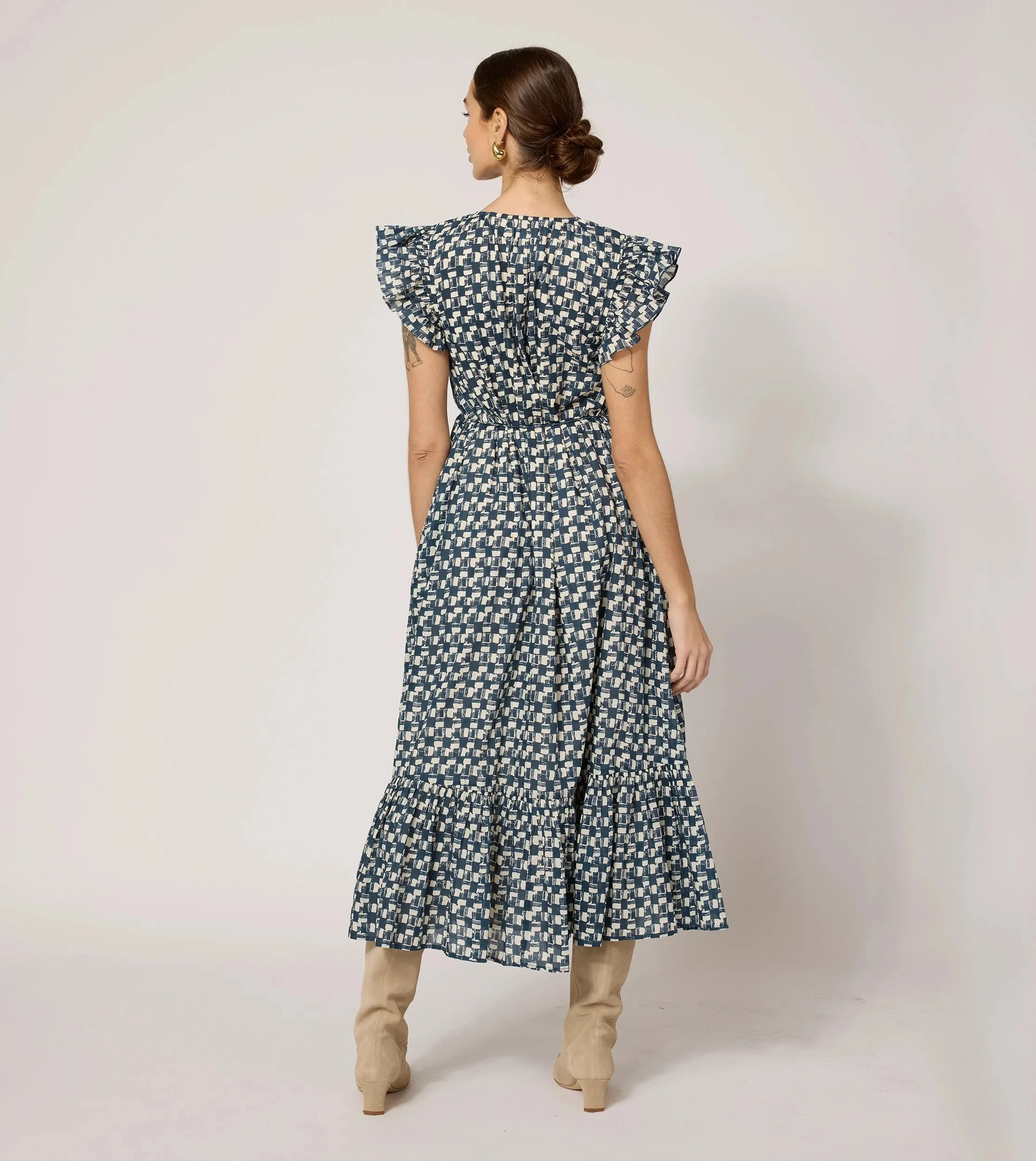 Makenna Ankle Dress | Biarritz sold by Cleobella product image thumbnail 3