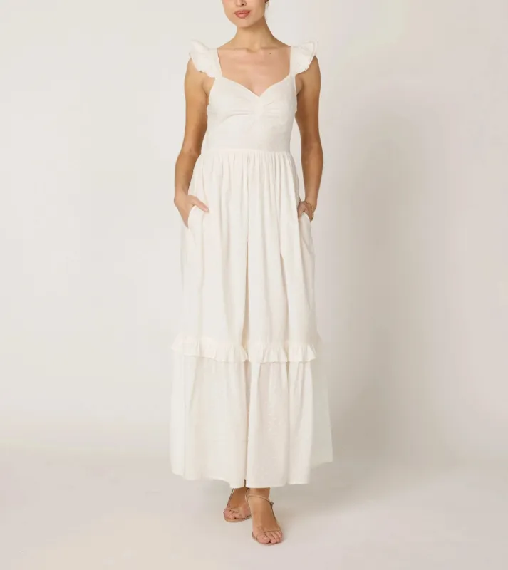 Nica Maxi Dress | Ivory sold by Cleobella